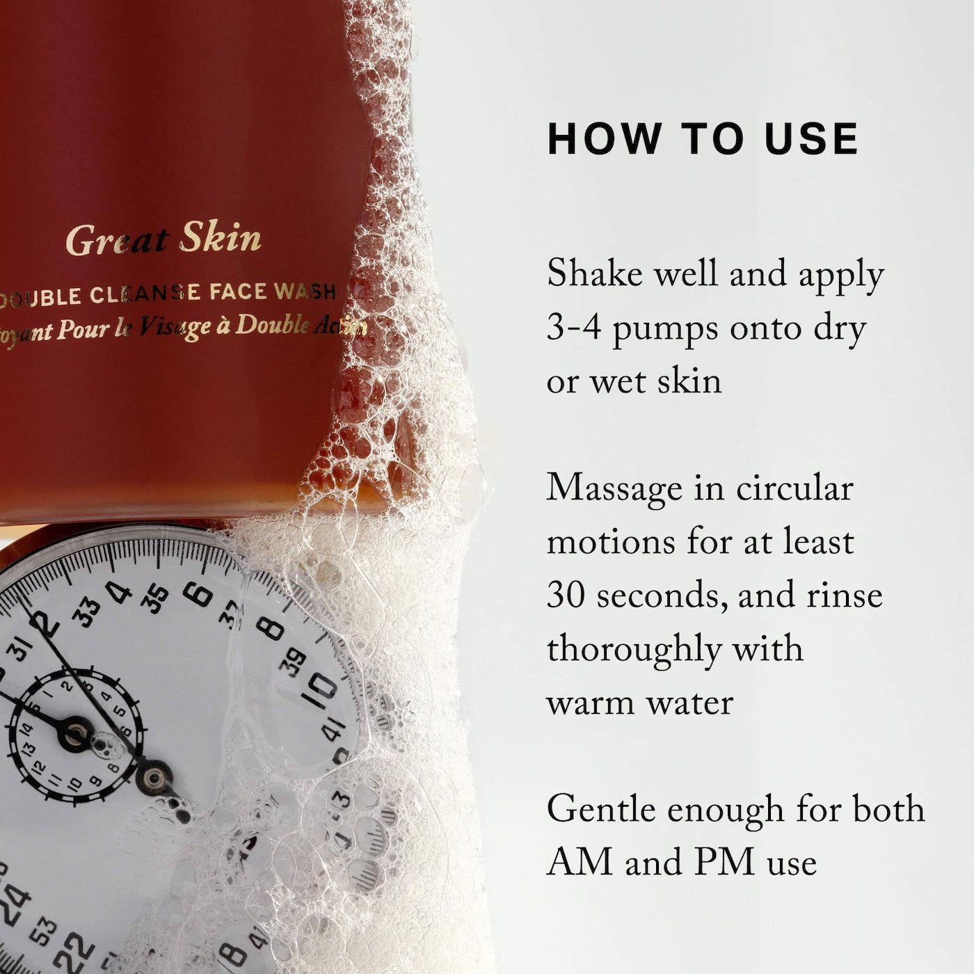 Great Skin Double Cleanse Makeup Removing Cleanser NudeFace Chile