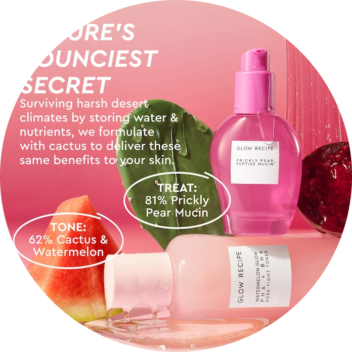 Prickly Pear Peptide Bouncy + Hydrating Skin Barrier Vegan Mucin Serum