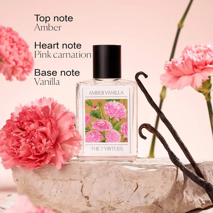 Perfume Sampler Set with Floral & Vanilla Perfumes NudeFace Chile