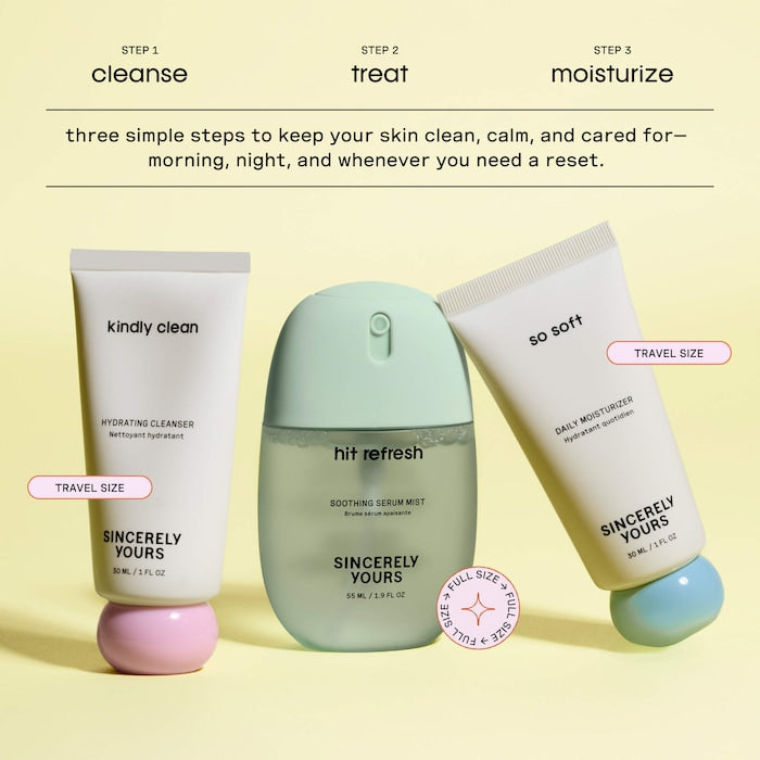Fresh Starter 3 Piece Skincare Set