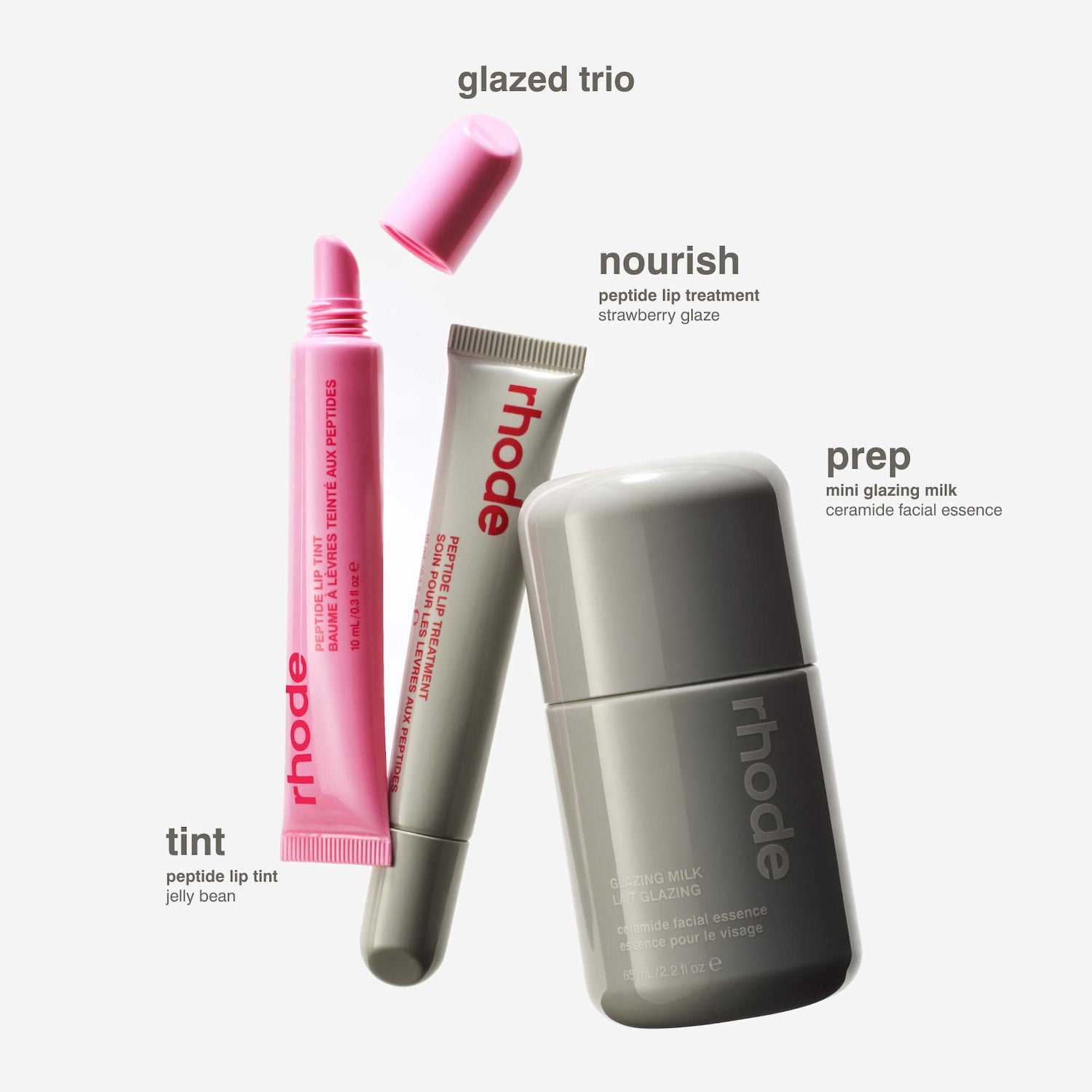 Holiday Glazing Milk Trio Set
