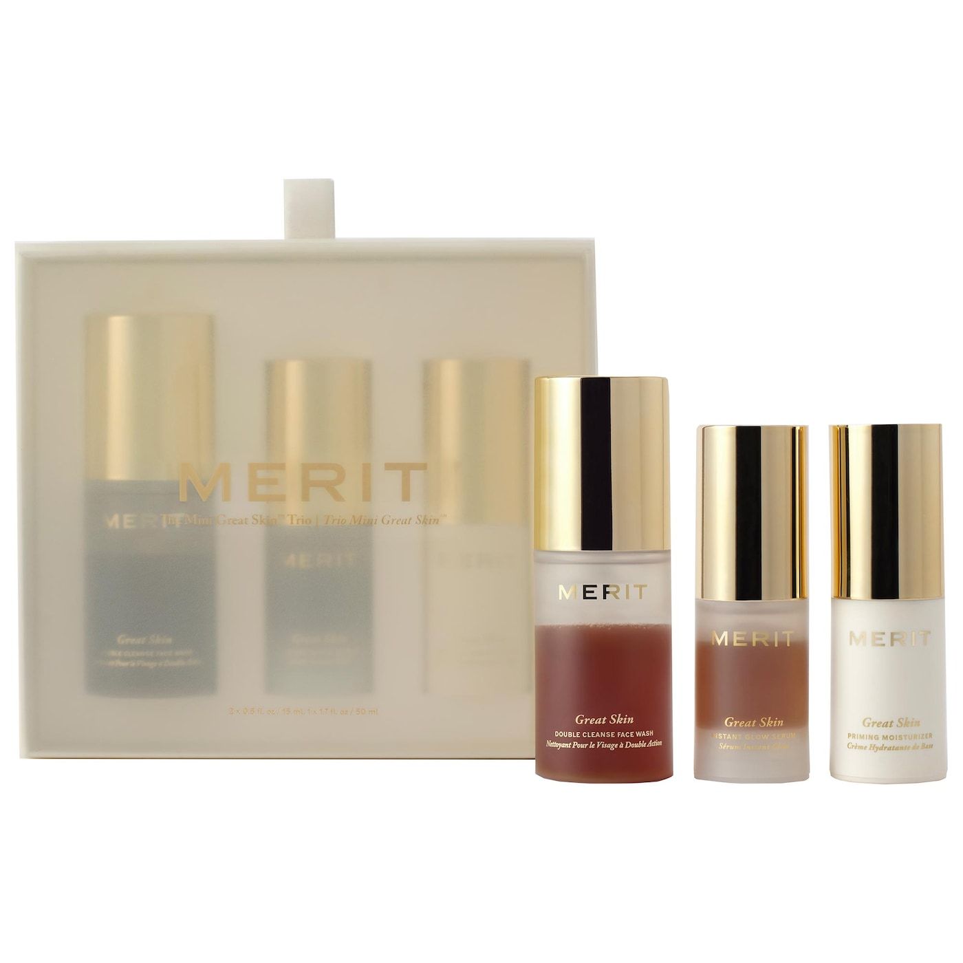 Mini Great Skin Skincare Essentials Gift Set NudeFace Chile