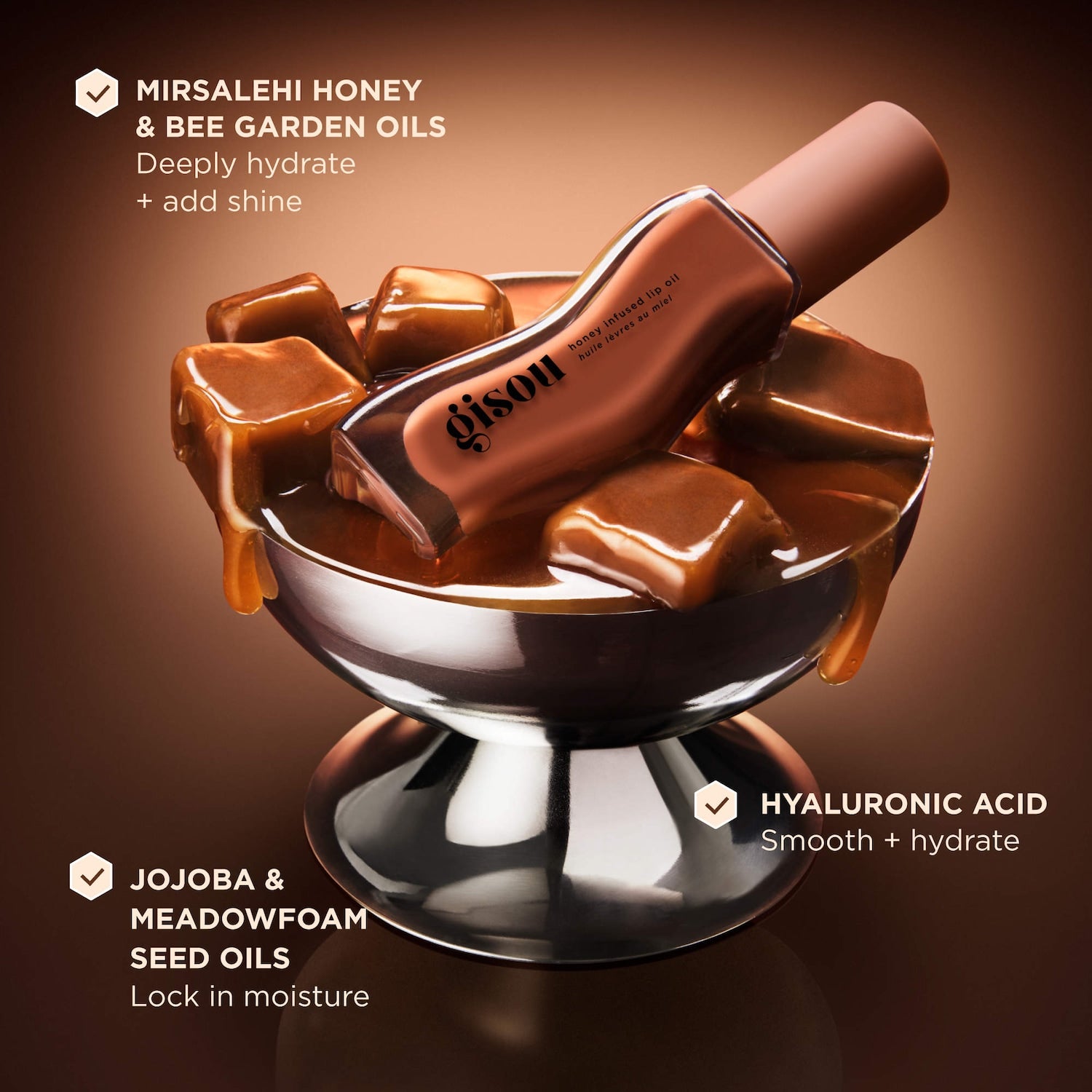 Honey Infused Lip Oil