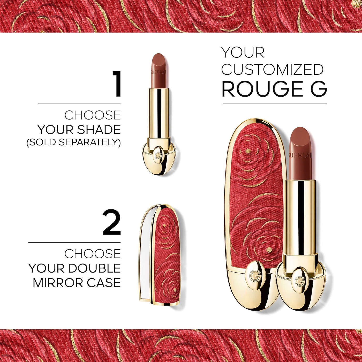 Rouge G Lipstick Case