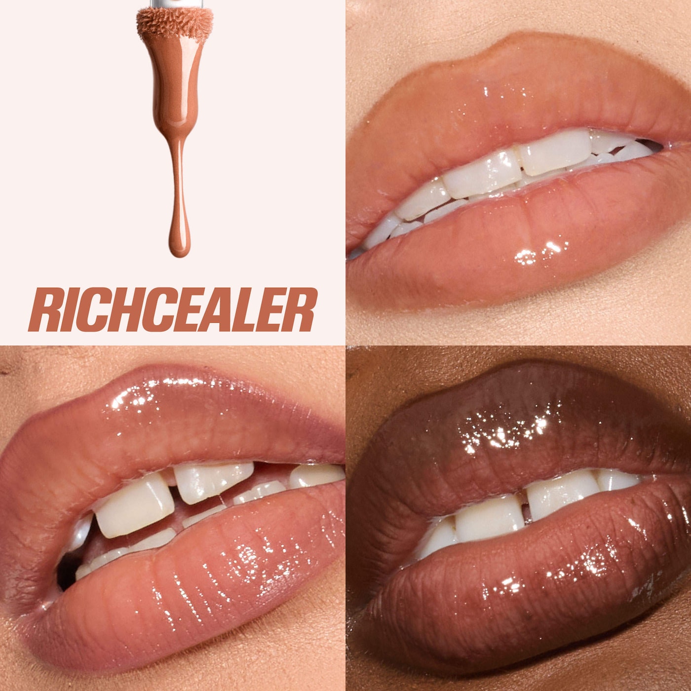 Faux Filler Shiny Non-Sticky Lip Gloss