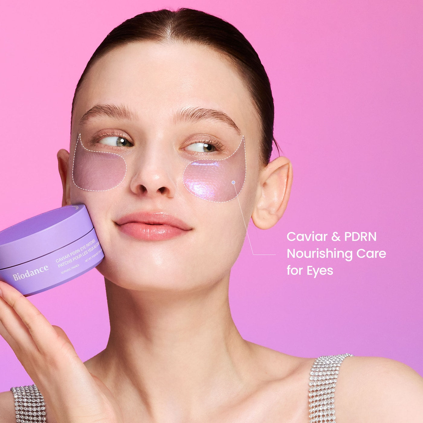Biodance Caviar PDRN Eye Patches NudeFace Chile