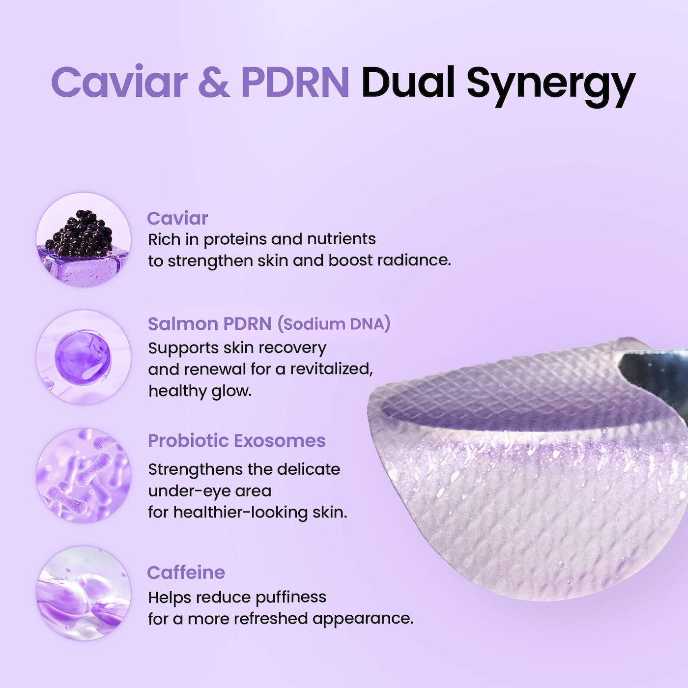 Biodance Caviar PDRN Eye Patches NudeFace Chile