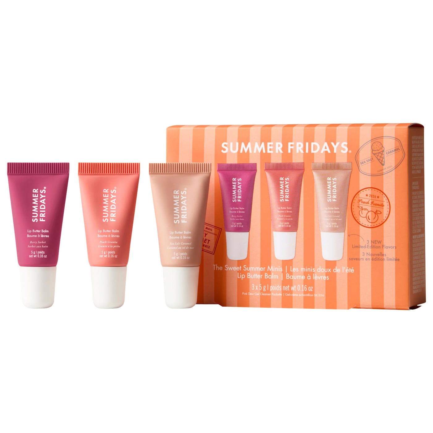 The Sweet Summer Mini Trio Set NudeFace Chile