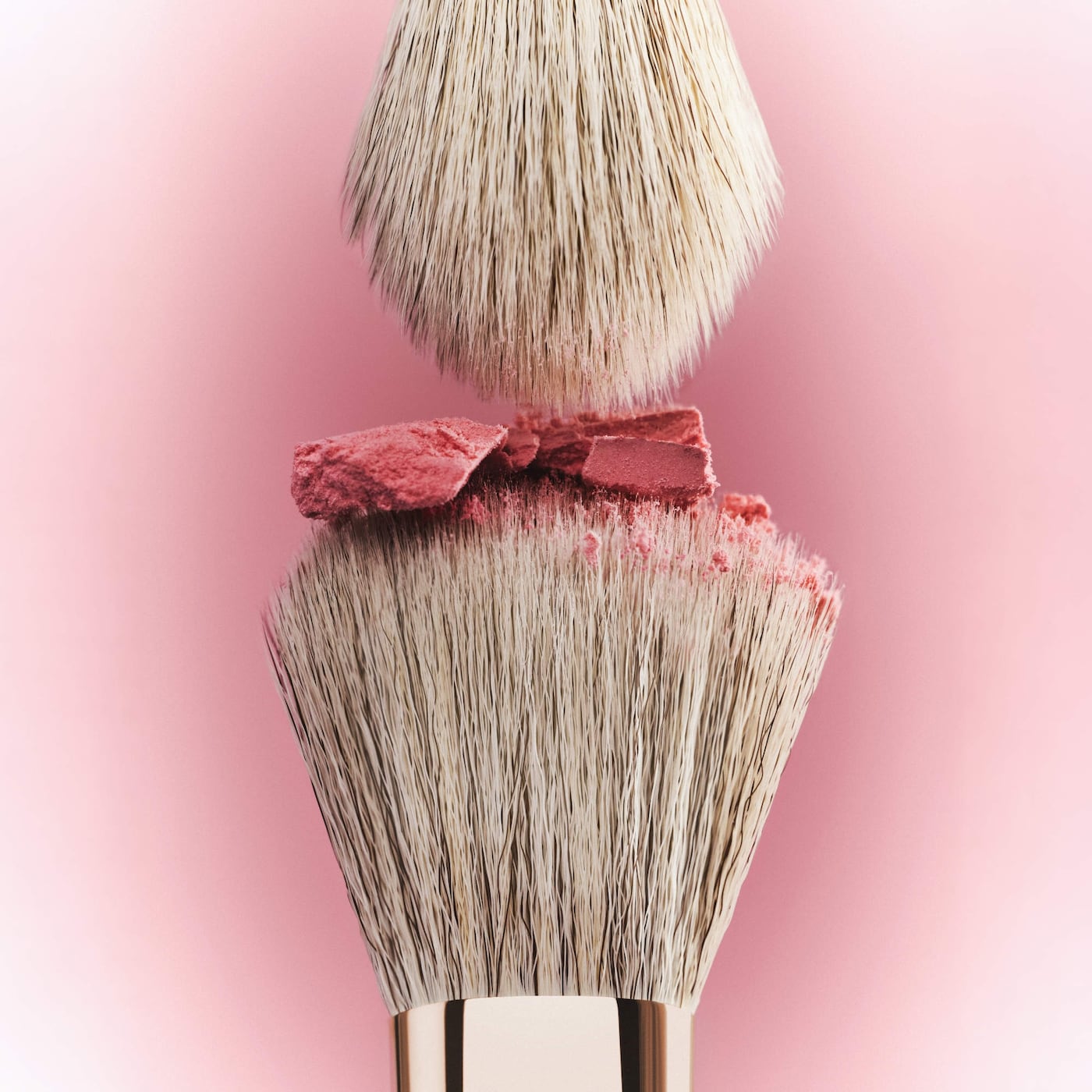 Dual Ended Transition Blush Brush NudeFace Chile