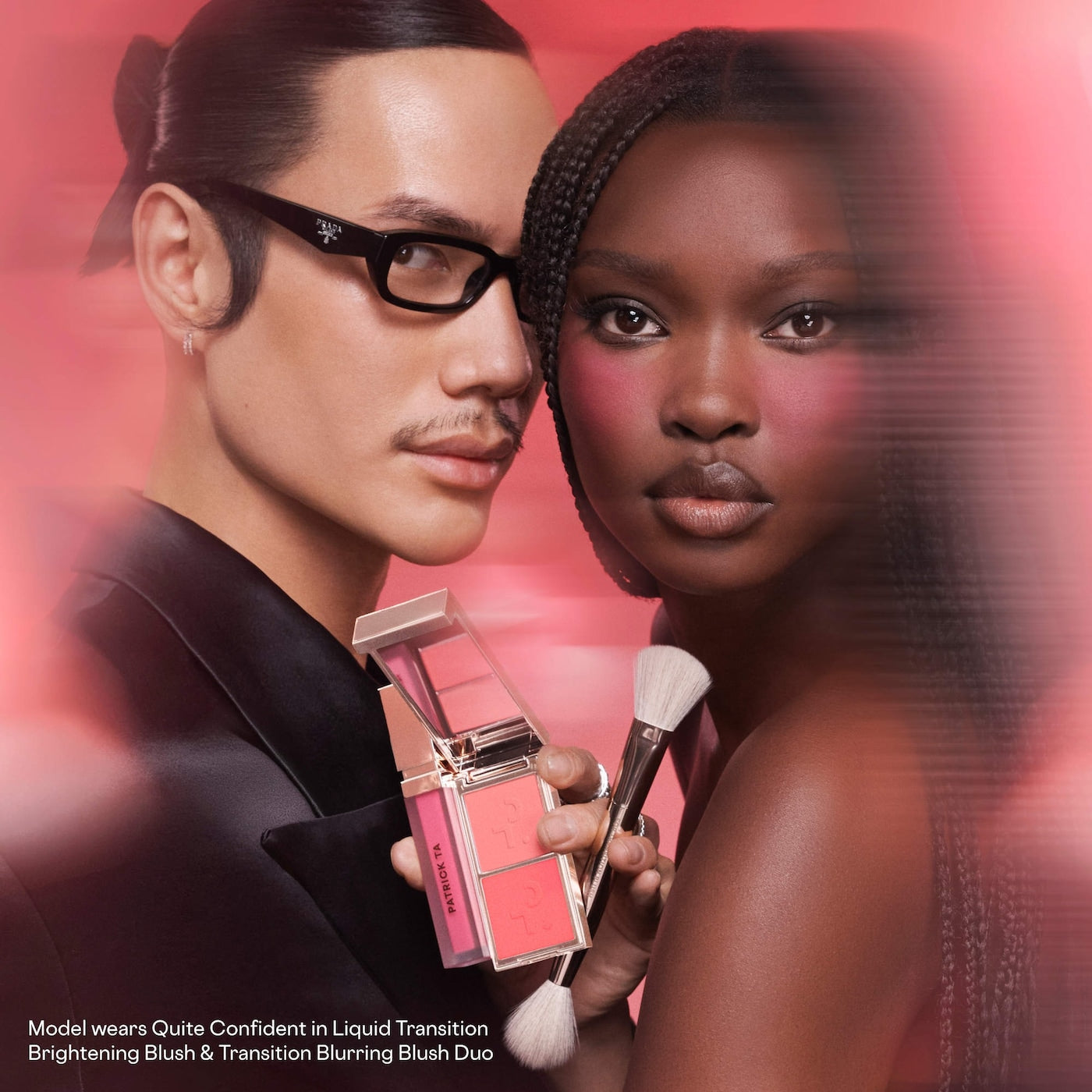 Dual Ended Transition Blush Brush NudeFace Chile