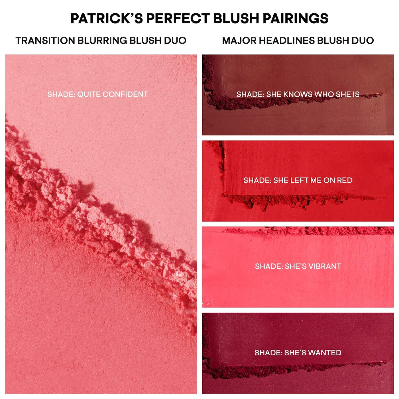 Major Headlines Transition Blurring Under Eye Blush Duo NudeFace Chile