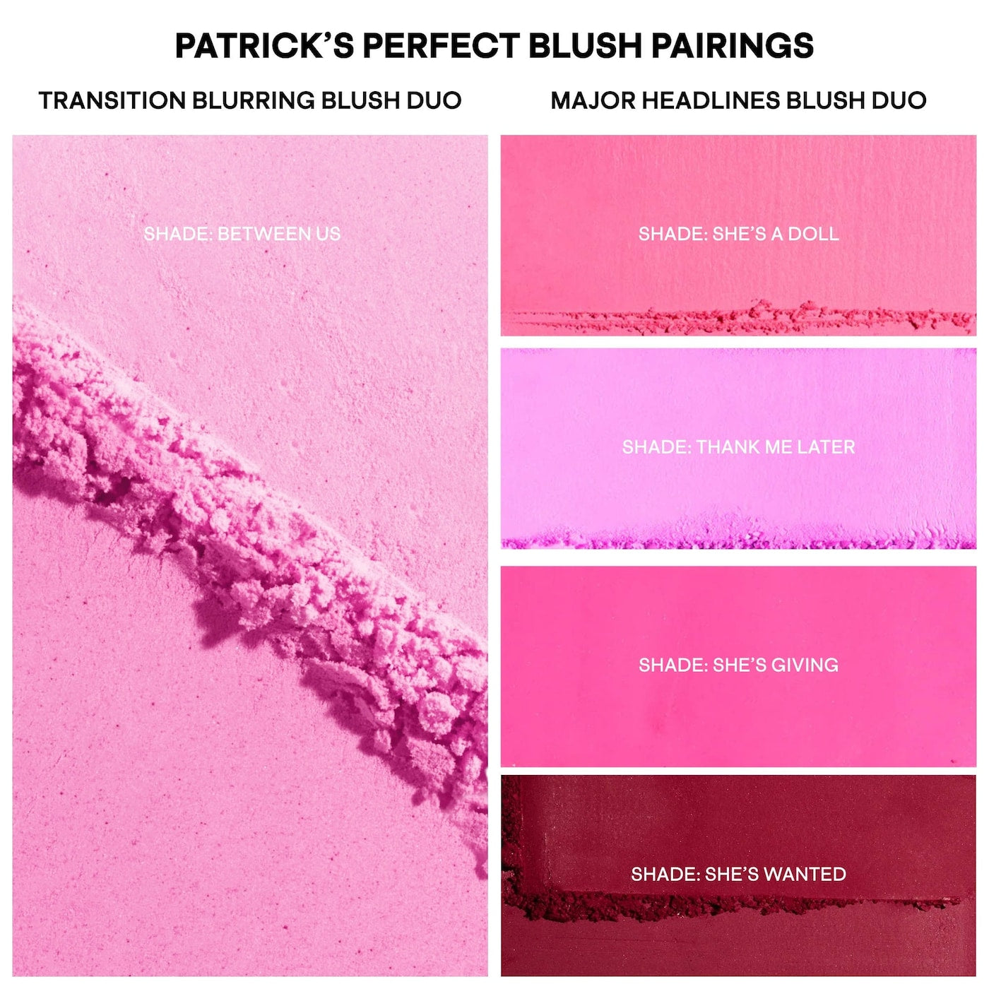 Major Headlines Transition Blurring Under Eye Blush Duo NudeFace Chile
