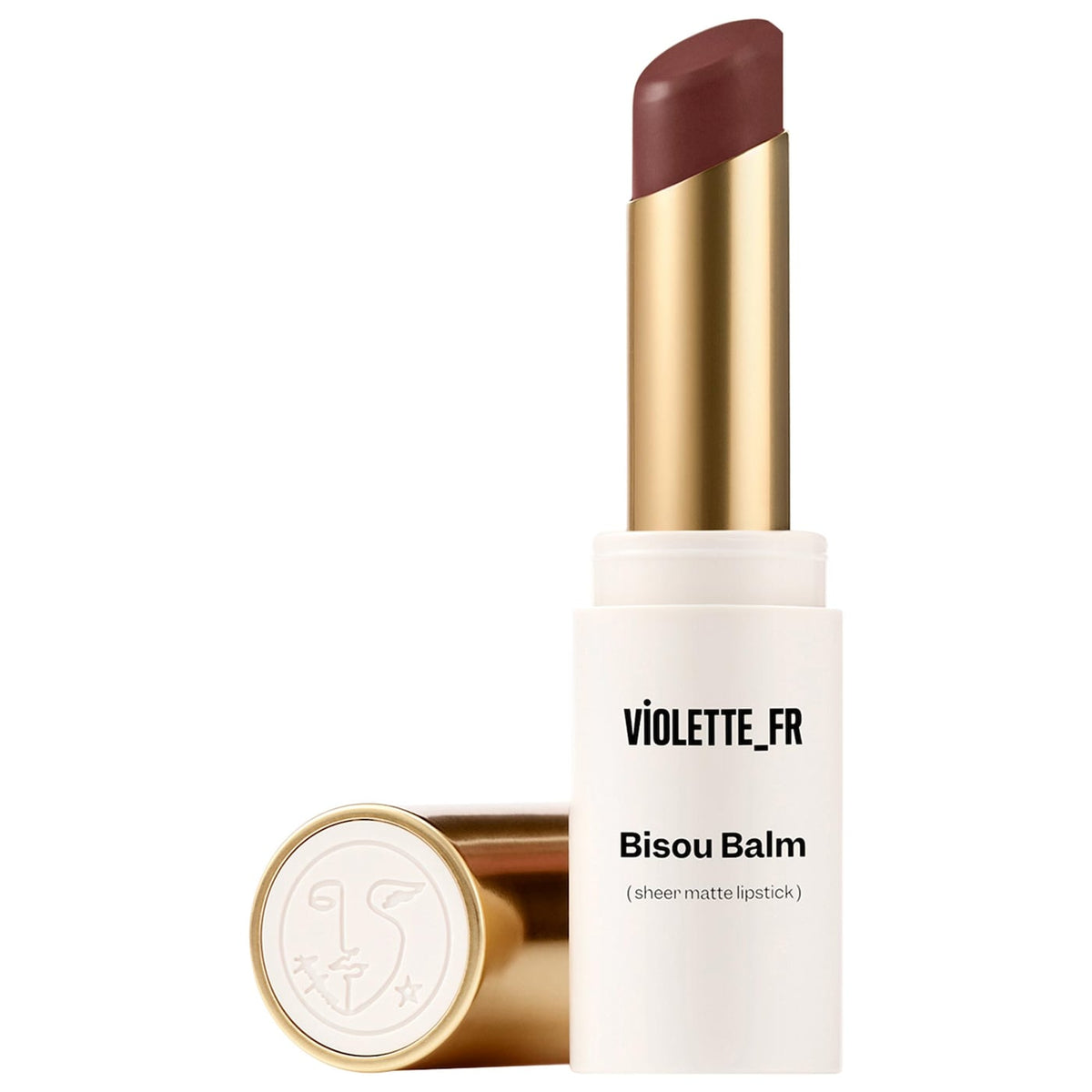 BISOU BALM Sheer Matte Lipstick NudeFace Chile