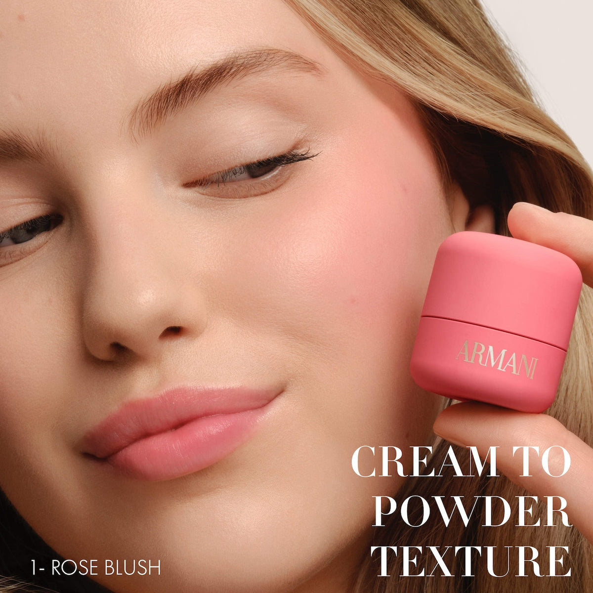 Dolci Blush Smoothing Cream-to-Powder Soft-Matte Balm NudeFace Chile