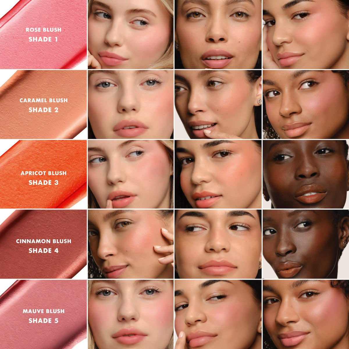 Dolci Blush Smoothing Cream-to-Powder Soft-Matte Balm NudeFace Chile