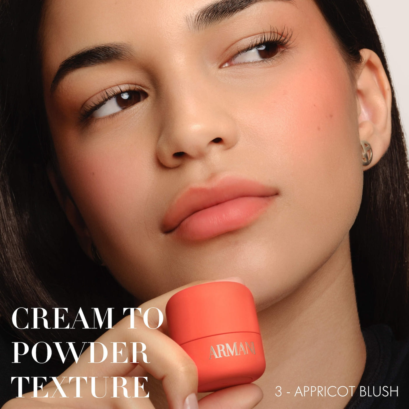 Dolci Blush Smoothing Cream-to-Powder Soft-Matte Balm NudeFace Chile