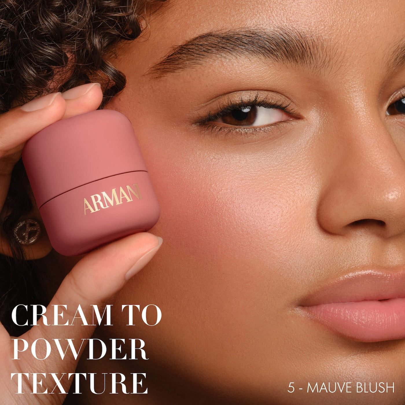 Dolci Blush Smoothing Cream-to-Powder Soft-Matte Balm NudeFace Chile