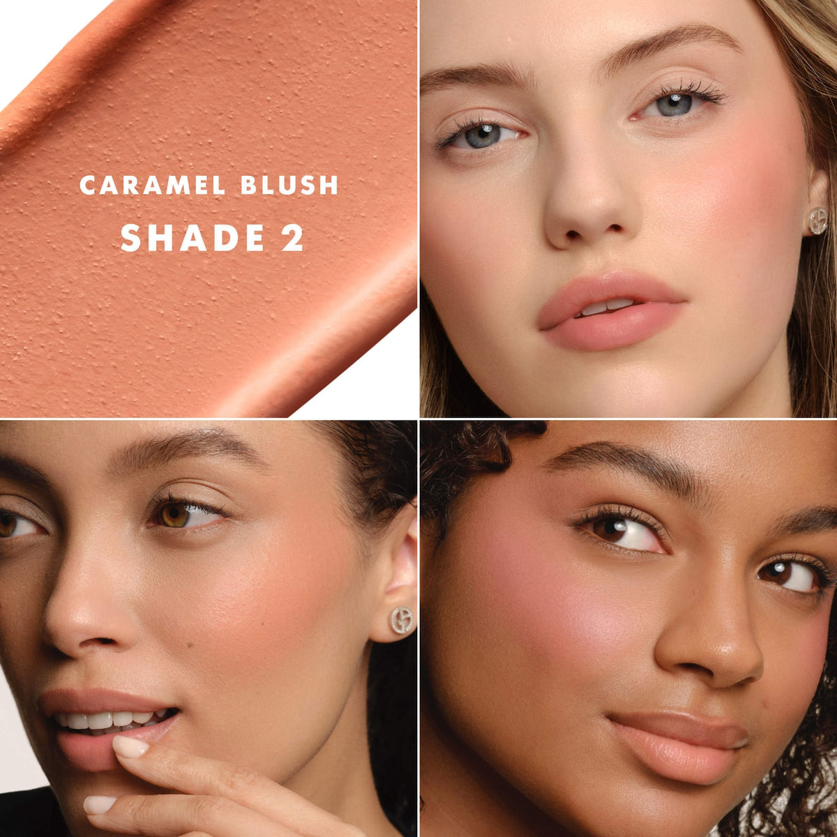 Dolci Blush Smoothing Cream-to-Powder Soft-Matte Balm NudeFace Chile