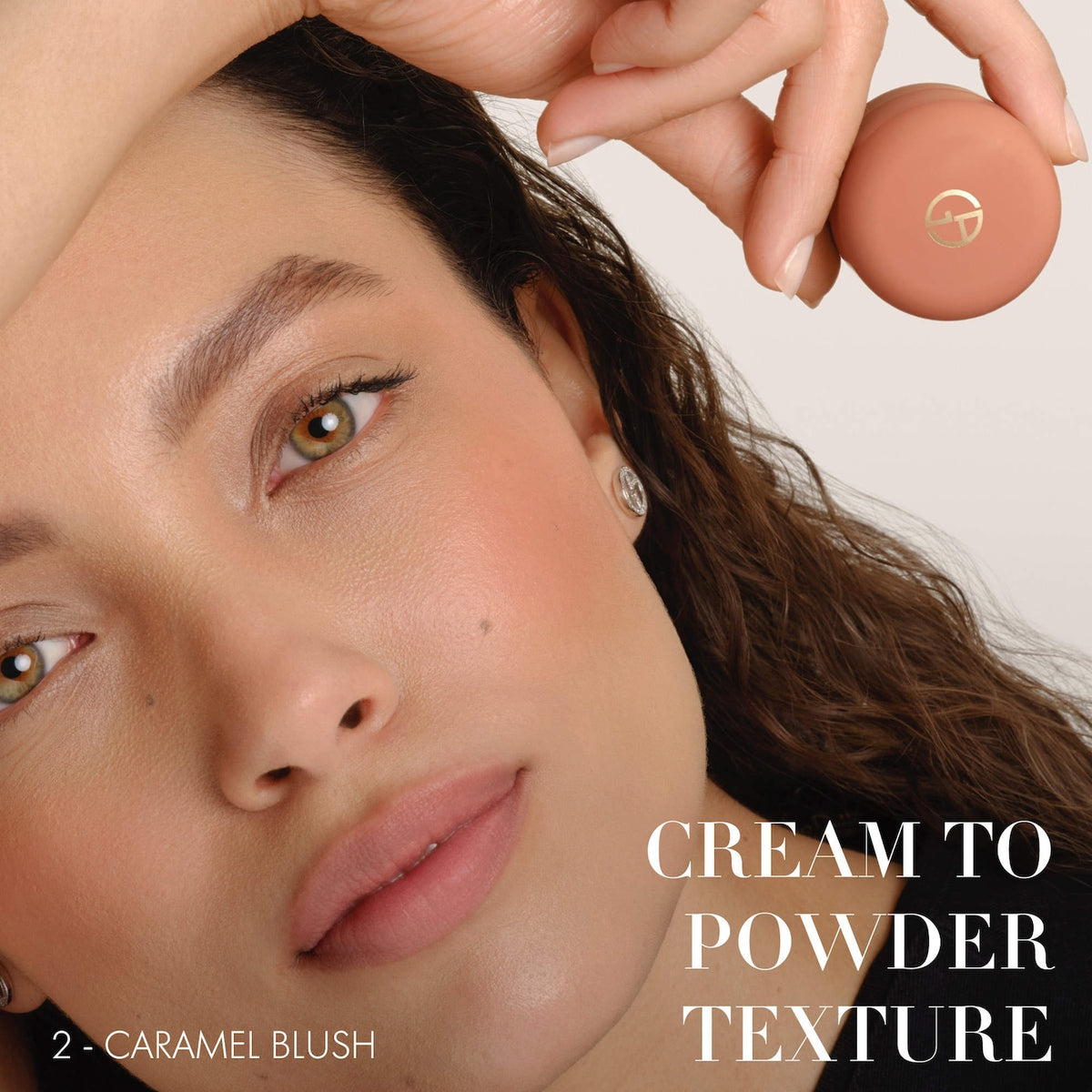 Dolci Blush Smoothing Cream-to-Powder Soft-Matte Balm NudeFace Chile