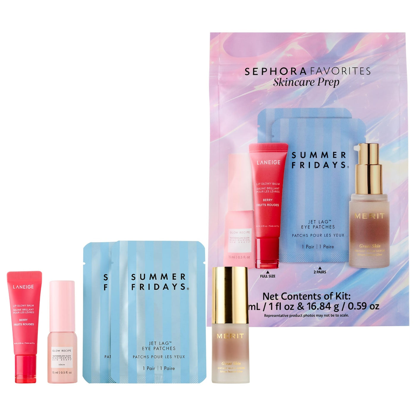 Skincare Prep Set NudeFace Chile