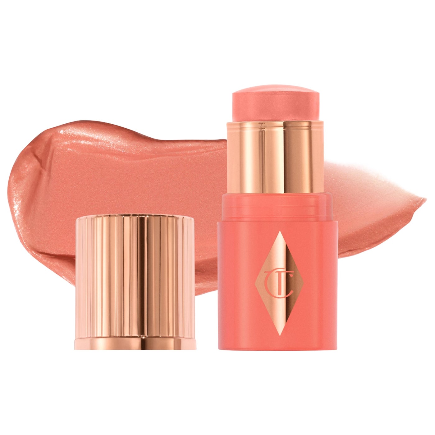 Mini Unreal Lip + Cheek Glow Blush Stick with Hyaluronic Acid NudeFace Chile