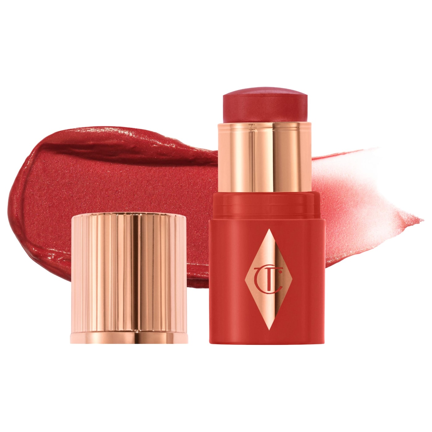 Mini Unreal Lip + Cheek Glow Blush Stick with Hyaluronic Acid NudeFace Chile