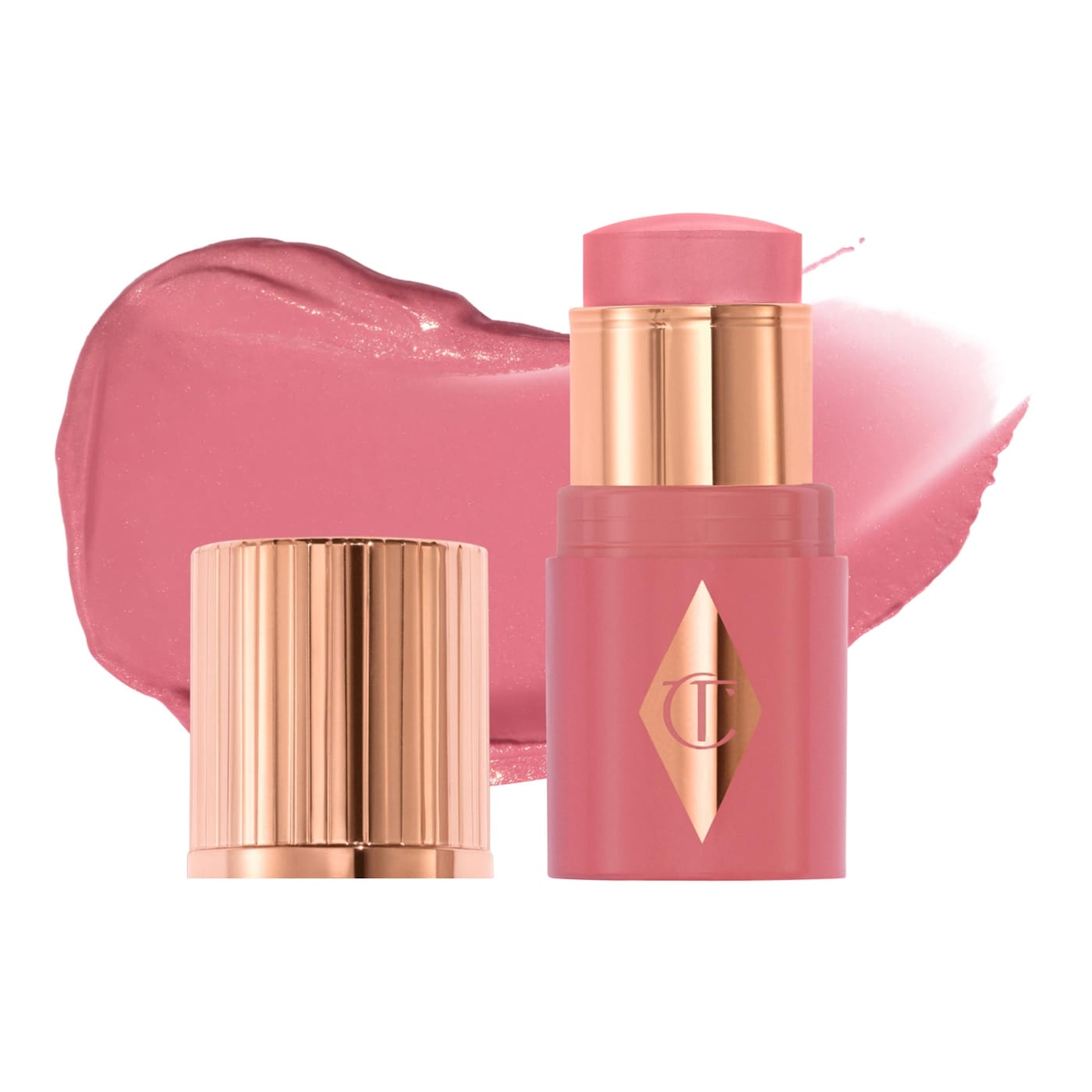 Mini Unreal Lip + Cheek Glow Blush Stick with Hyaluronic Acid NudeFace Chile