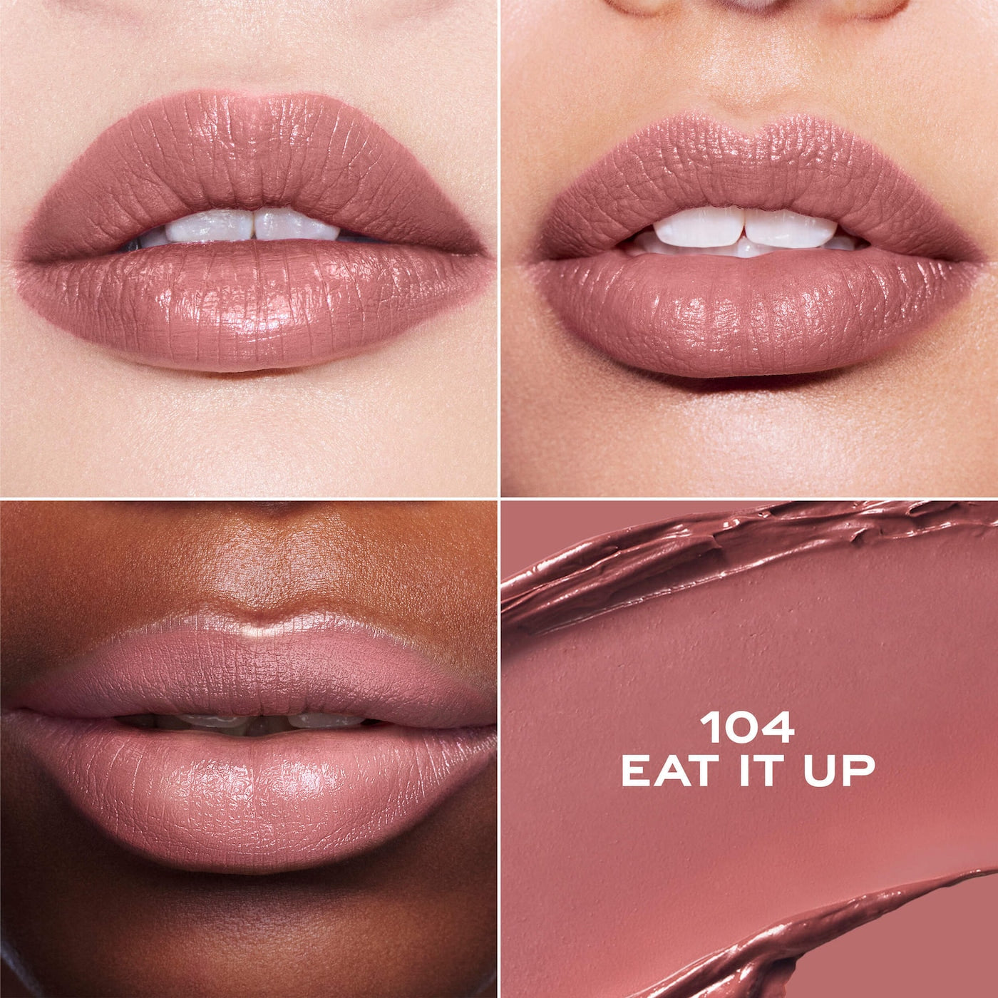 Heart On Long-Lasting Soft Shine Lipstick NudeFace Chile