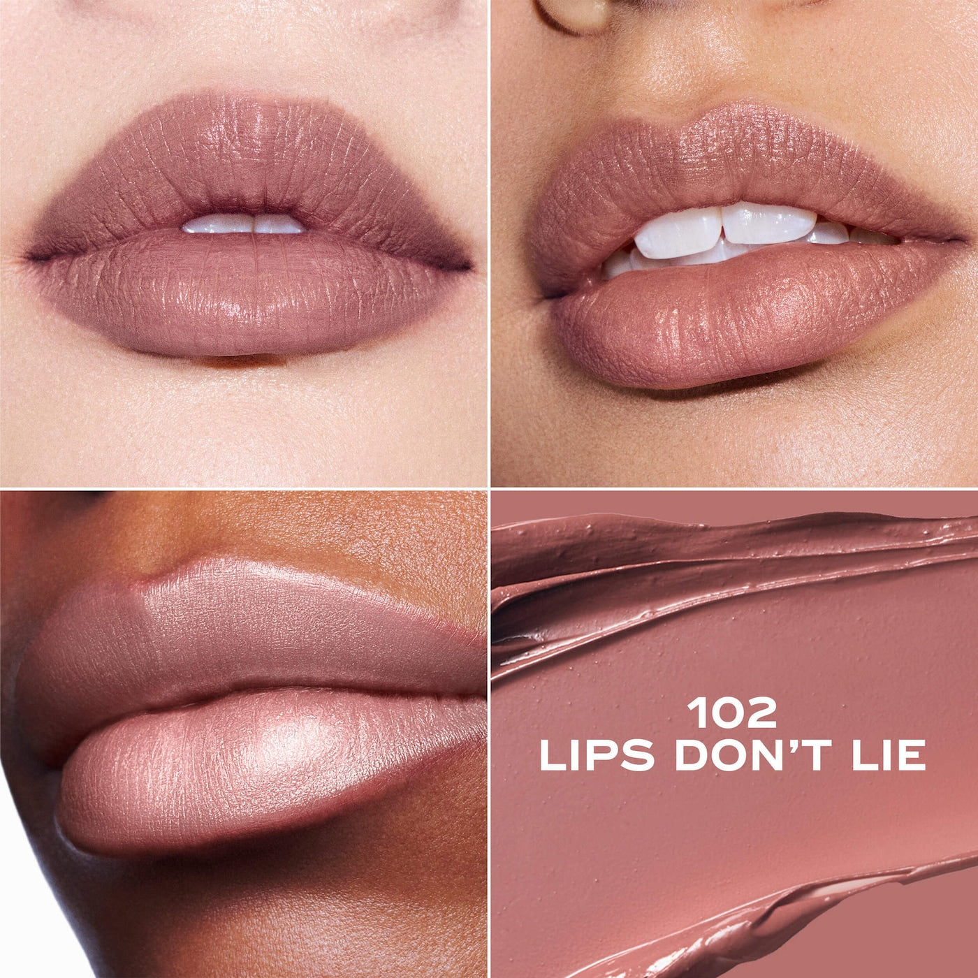 Heart On Long-Lasting Soft Shine Lipstick NudeFace Chile