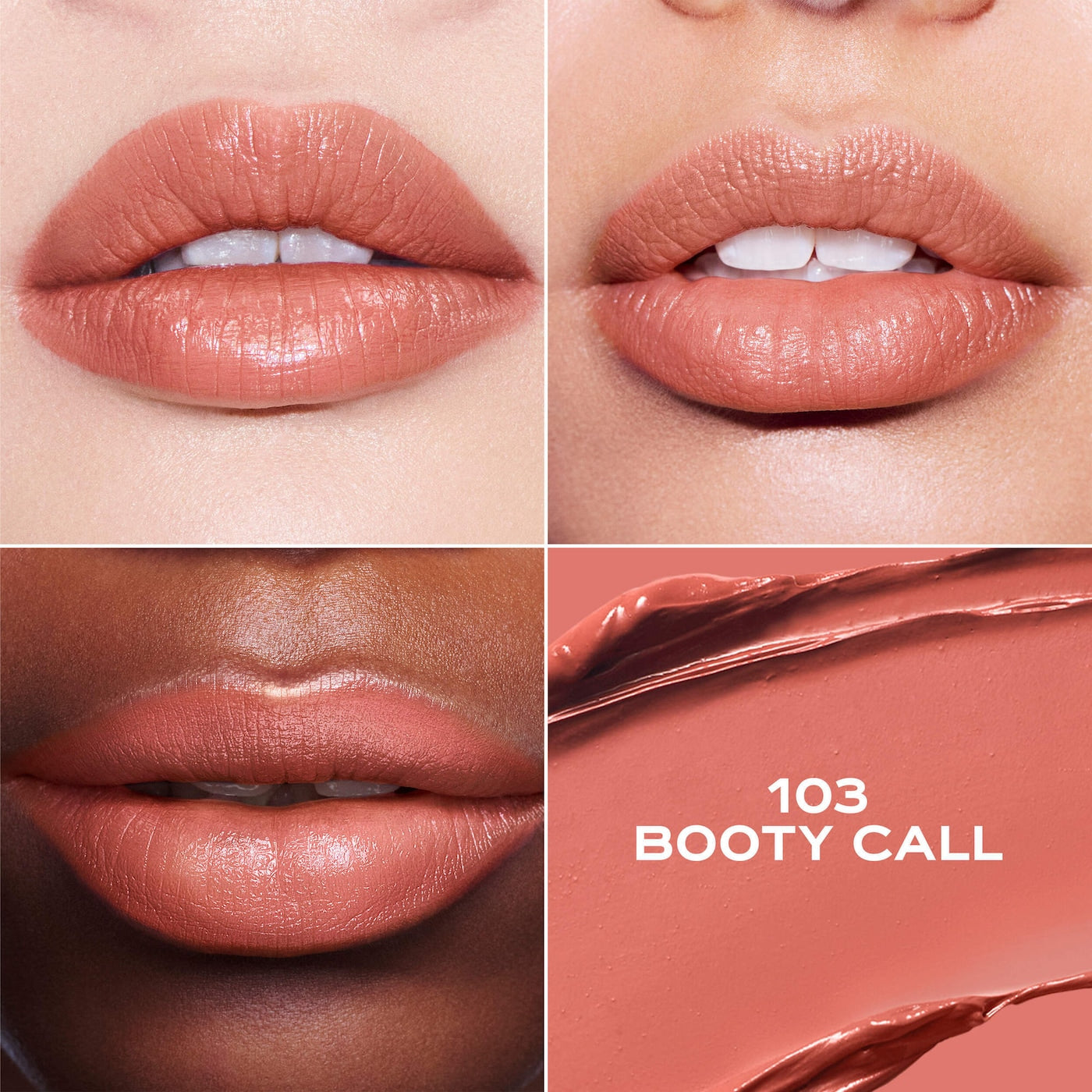 Heart On Long-Lasting Soft Shine Lipstick NudeFace Chile