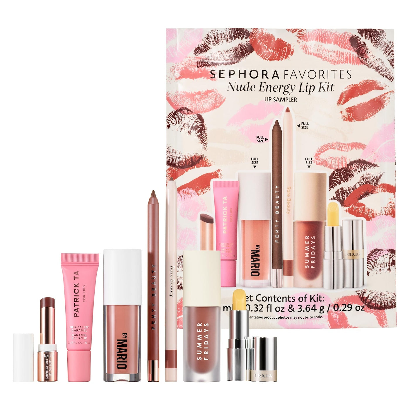 Nude Energy Lip Kit Makeup Set NudeFace Chile