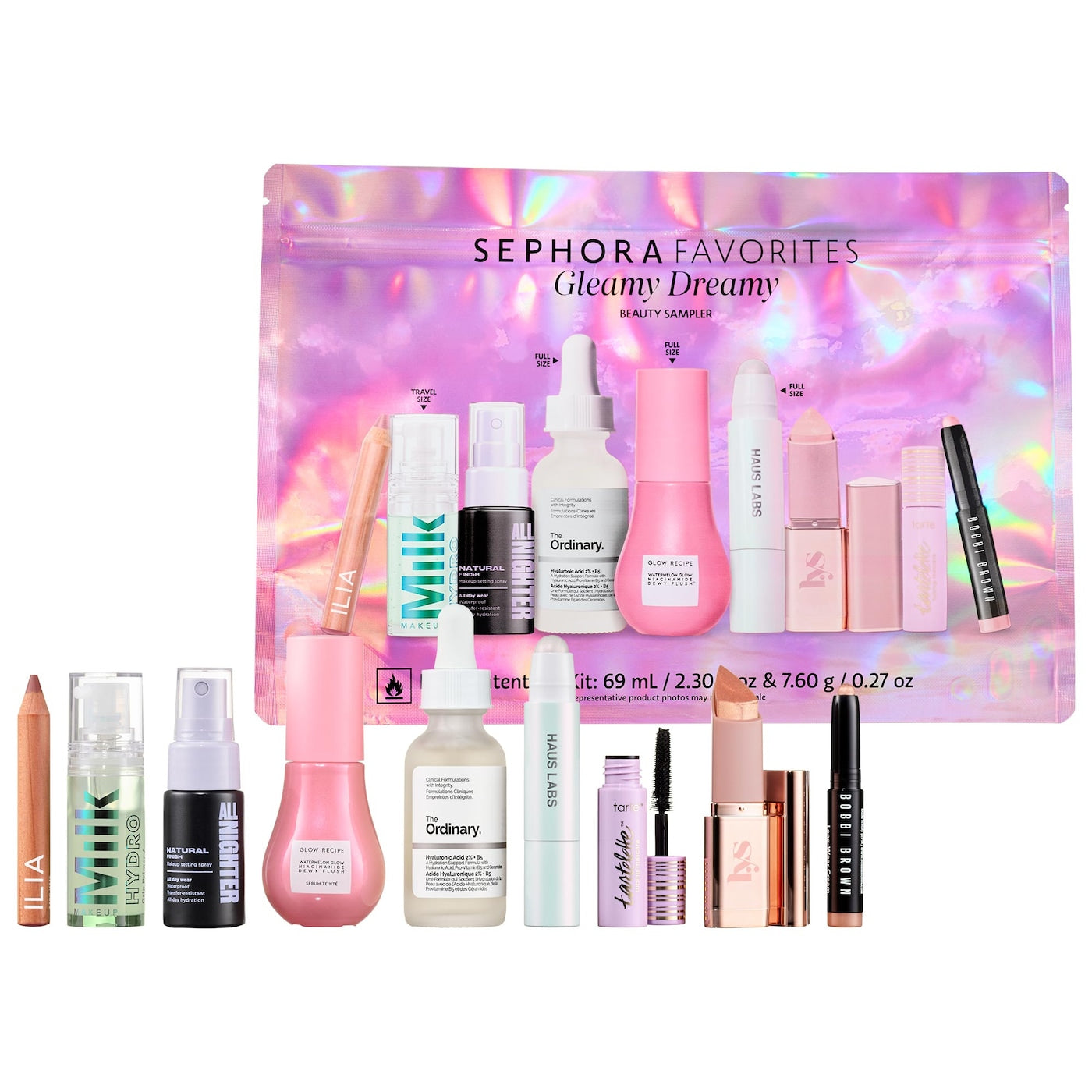 Gleamy Dreamy Makeup and Skincare Value Set NudeFace Chile