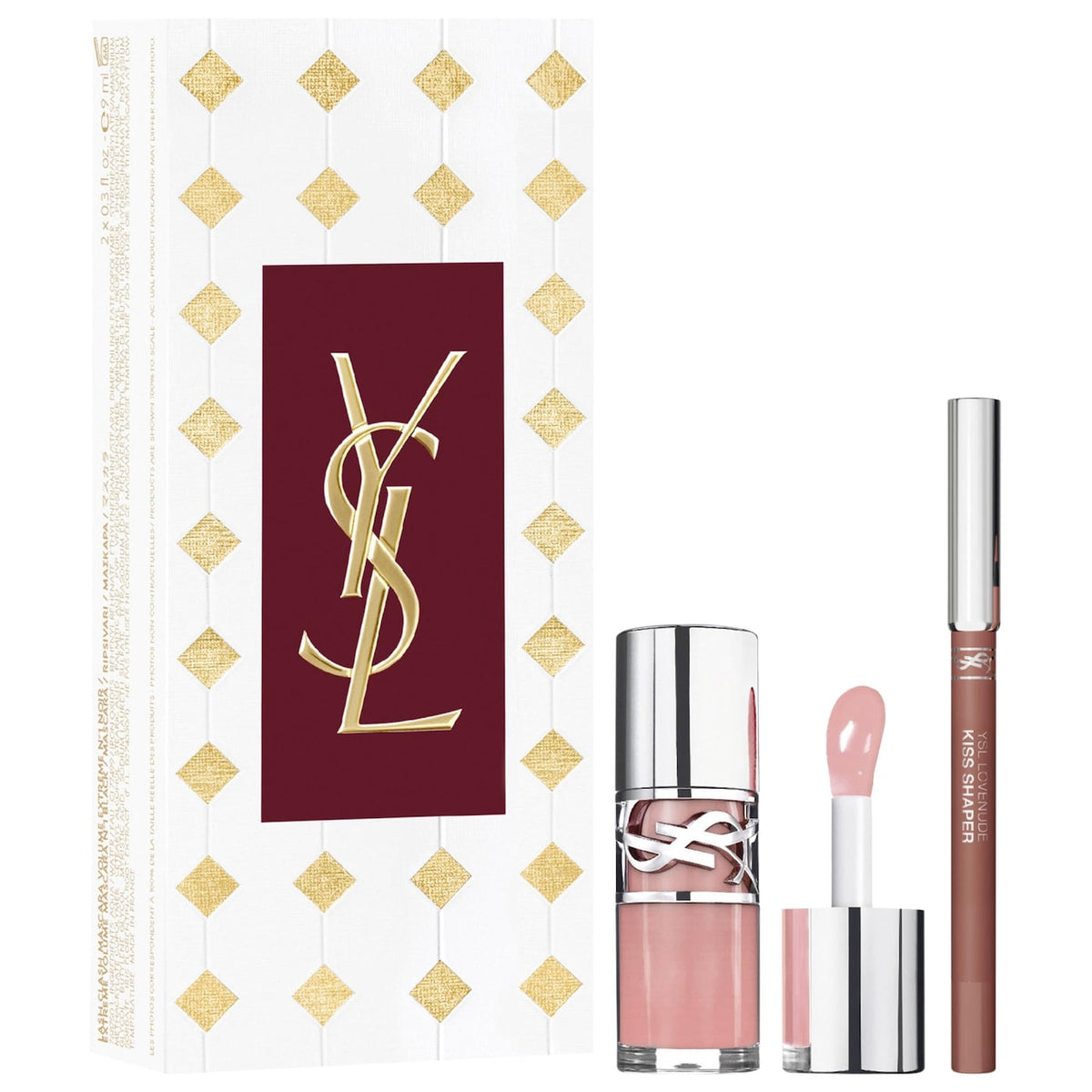 YSL Loveshine Holiday Gift Set NudeFace Chile