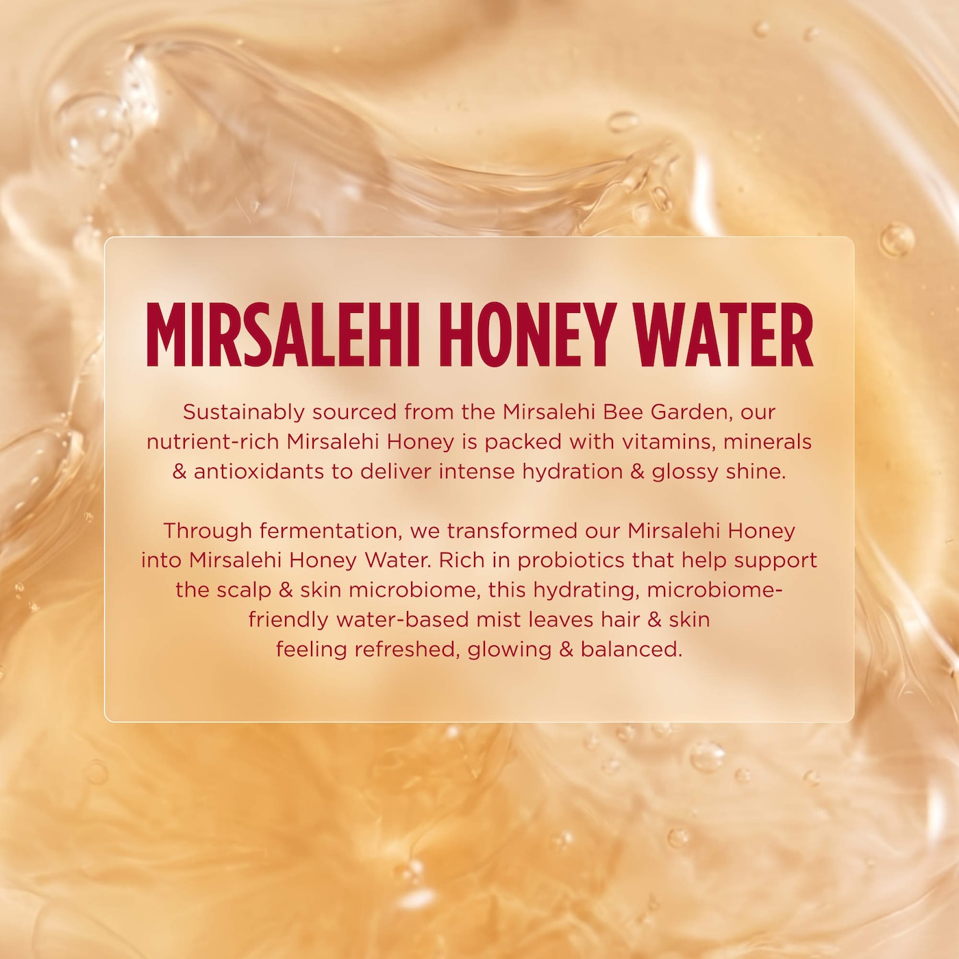 Glazed Cherry Honey Infused Hair & Body Mist NudeFace Chile