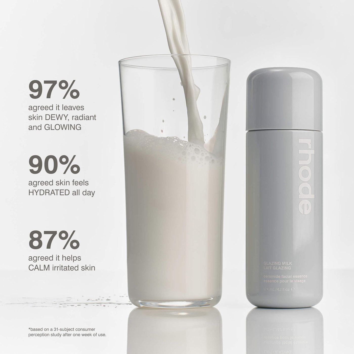 Mini Glazing Milk Ceramide Facial Essence NudeFace Chile