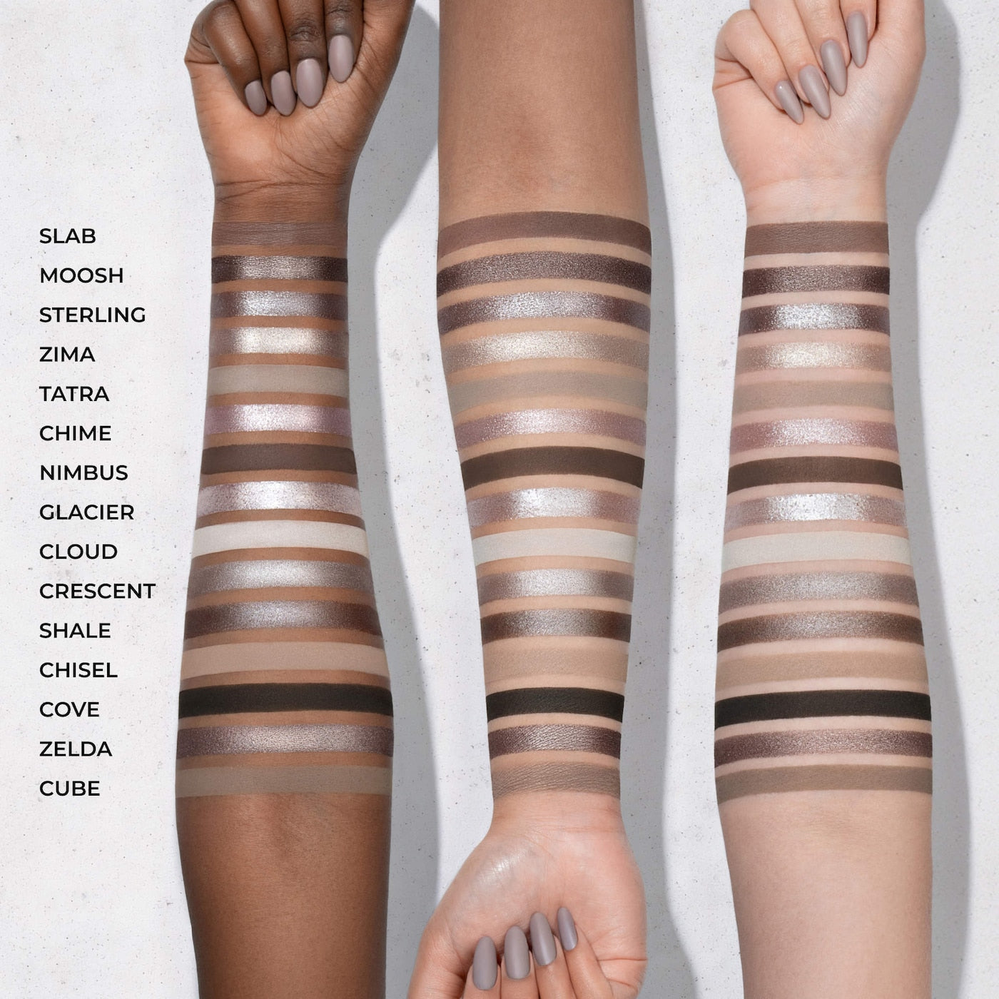 I Need a Cool Eyeshadow Palette NudeFace Chile