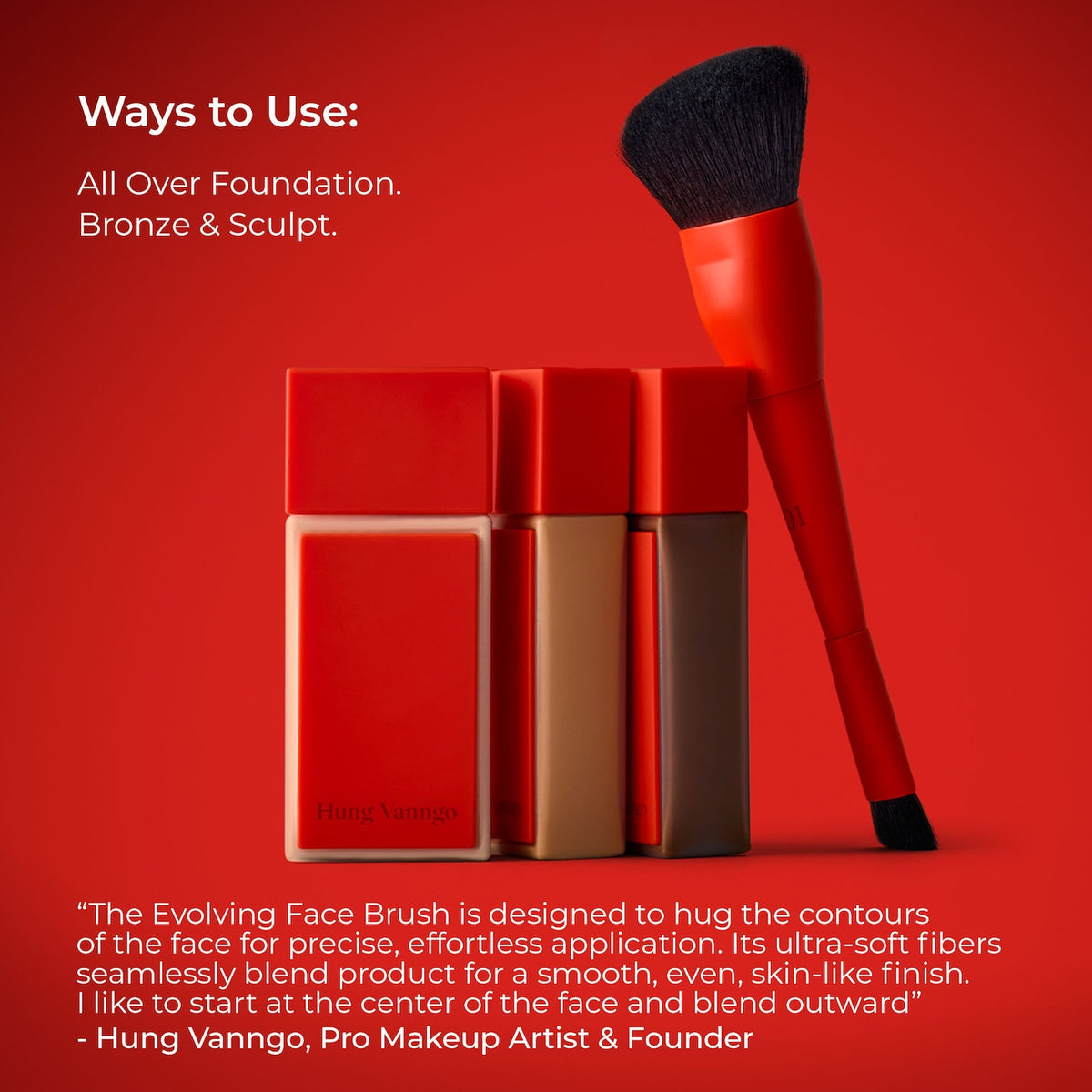 The Evolving Face Brush For Complexion NudeFace Chile