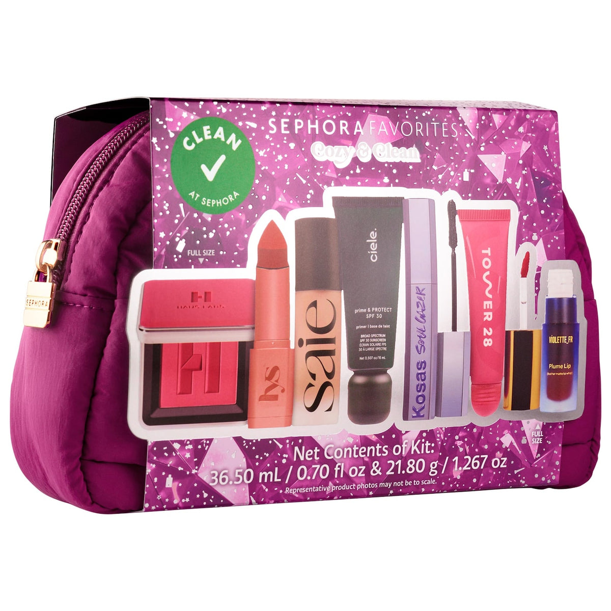 Sephora Favorites Cozy & Clean Makeup Value Set NudeFace Chile