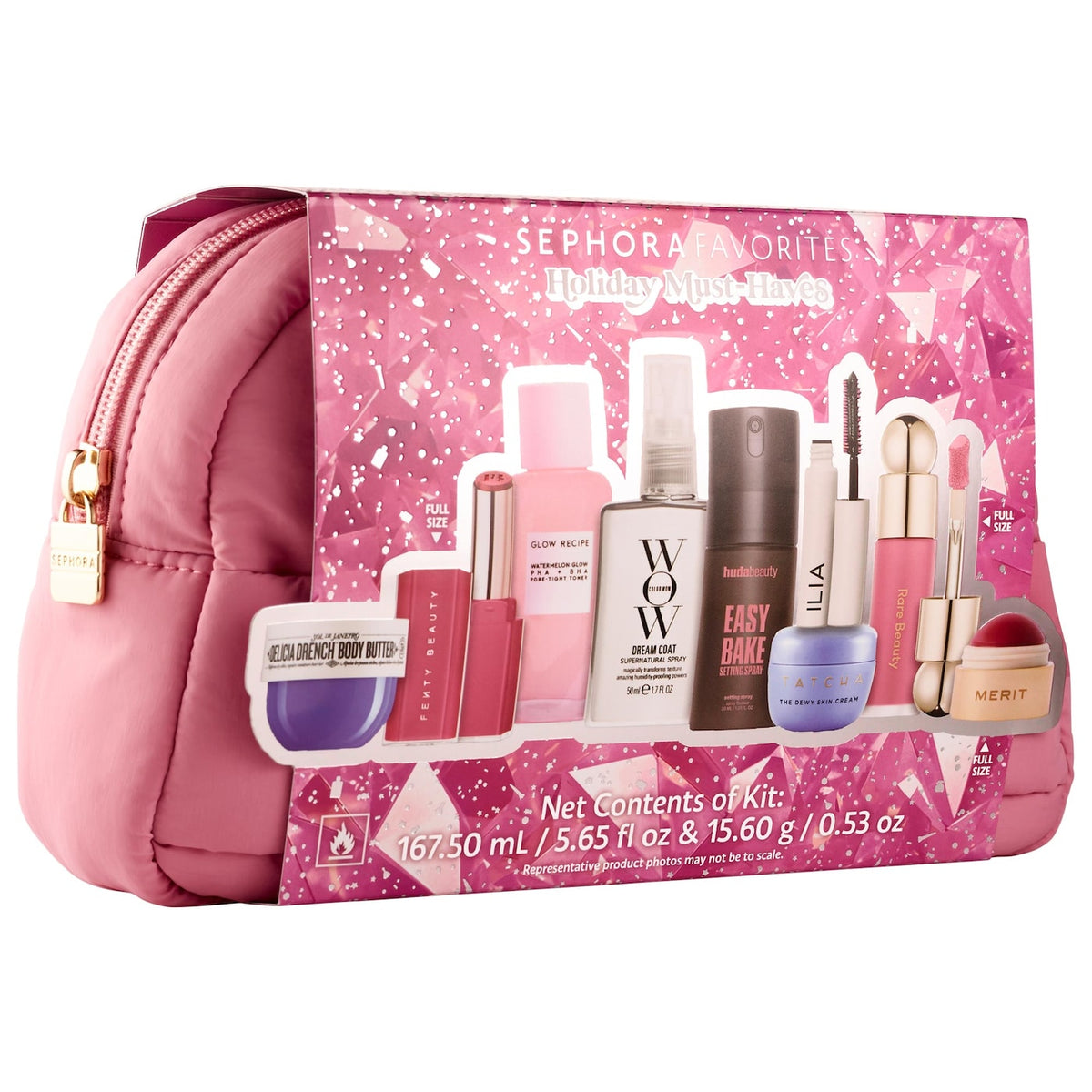 Sephora Favorites  Holiday Must-Haves Makeup & Skincare Value Set NudeFace Chile