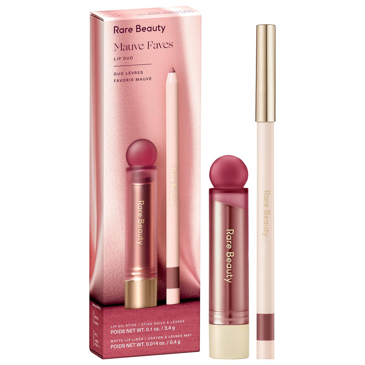 Mauve Faves Lip Duo Makeup Gift Set NudeFace Chile