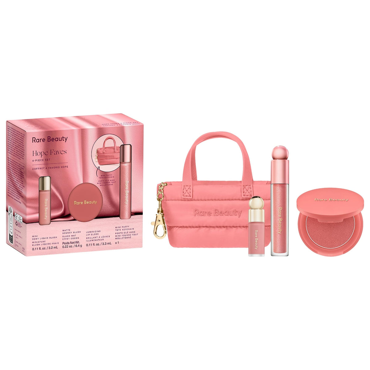 Hope Faves 4-Piece Makeup Gift Set NudeFace Chile