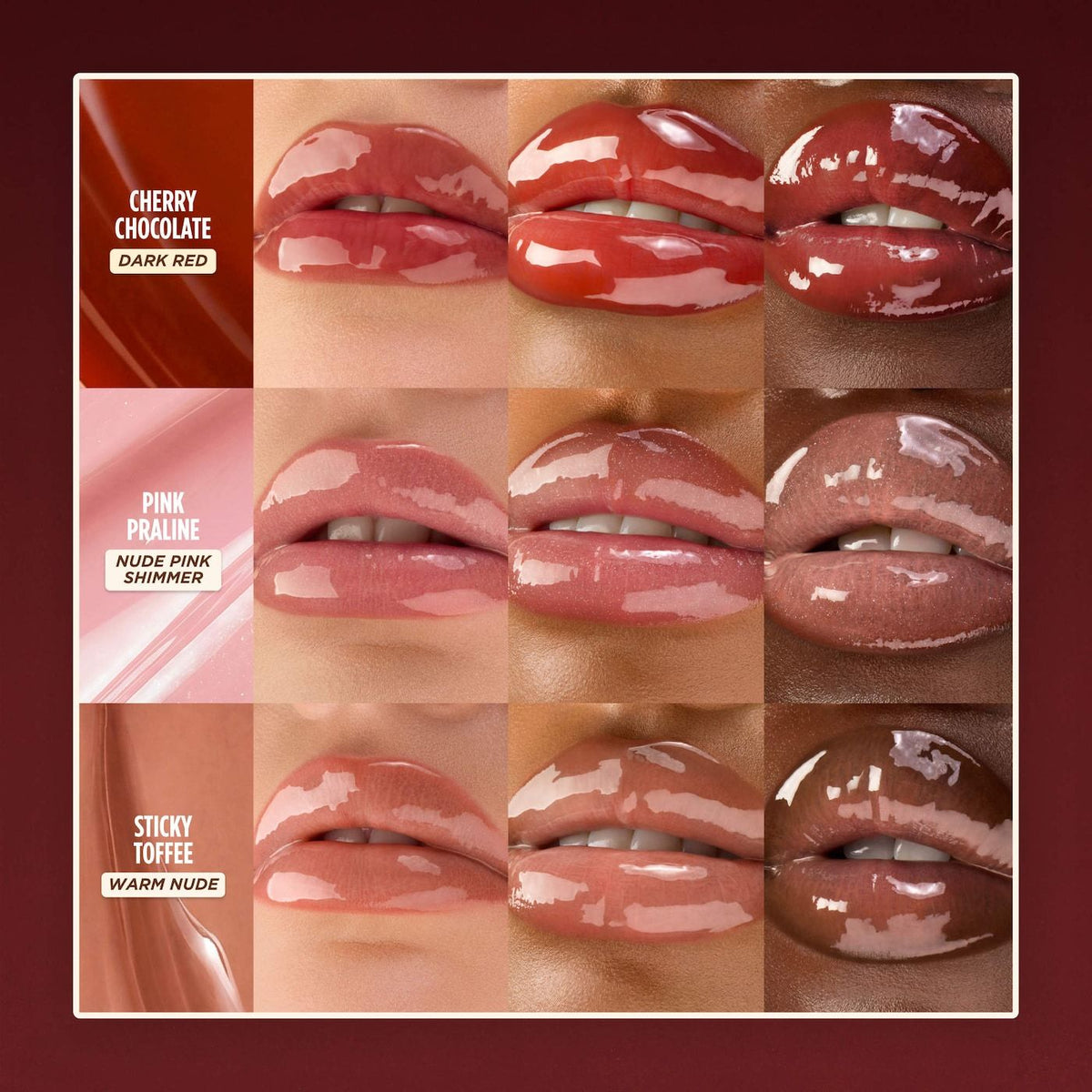 Honey Infused Lip Oil NudeFace Chile