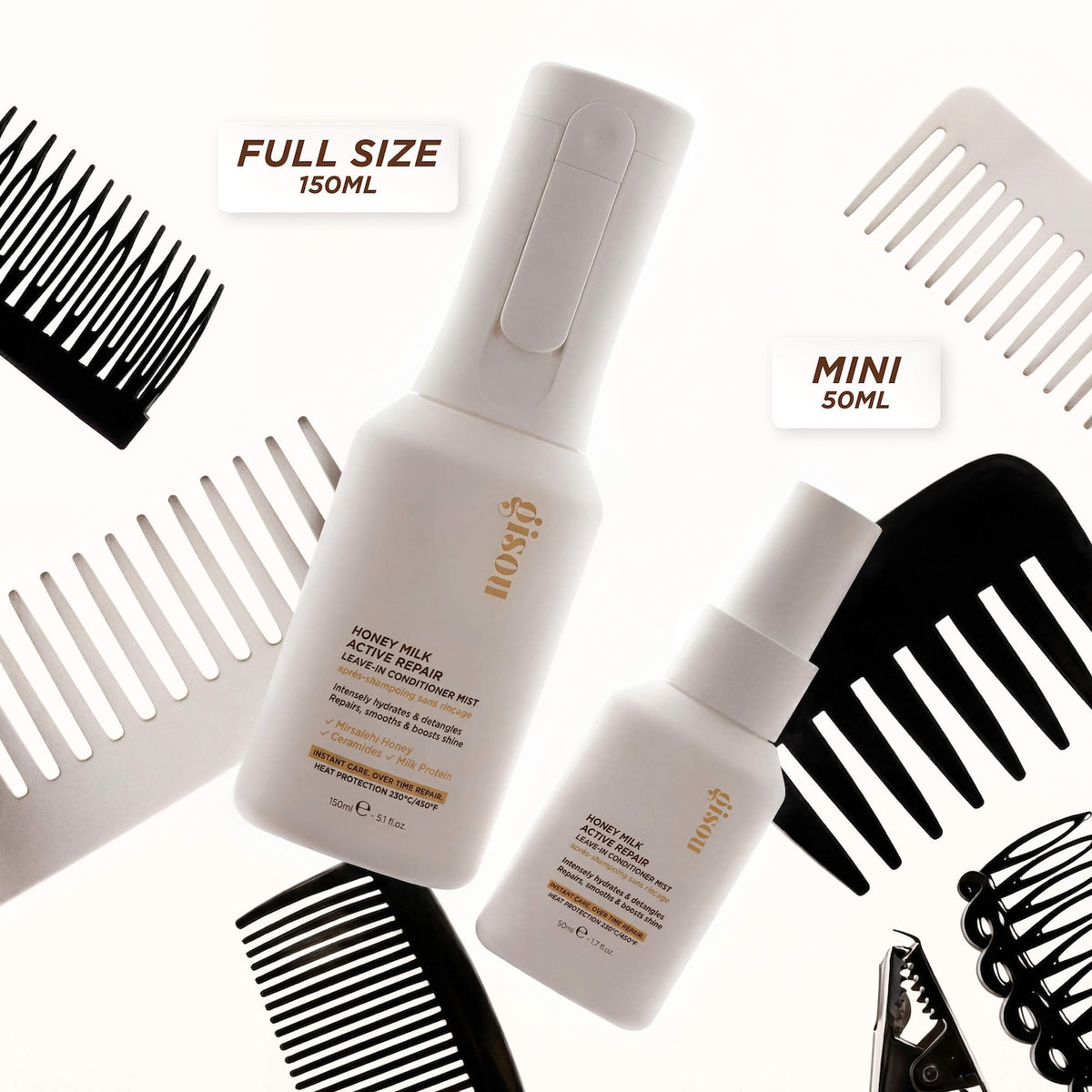 Mini Honey Milk Active Repair Leave In Conditioner Mist NudeFace Chile
