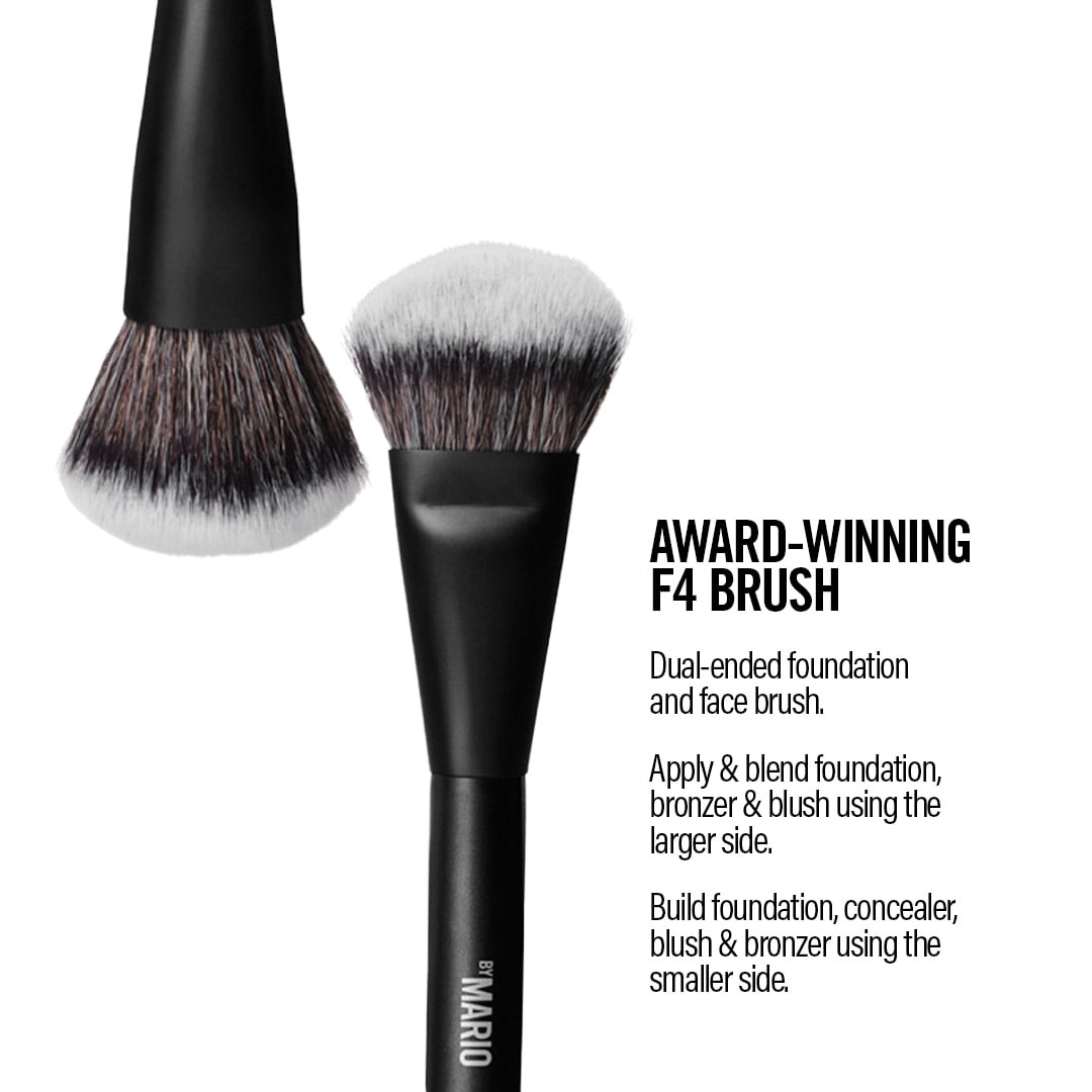 Mario's Face and Eye Trio Cosmetic Brush Set NudeFace Chile