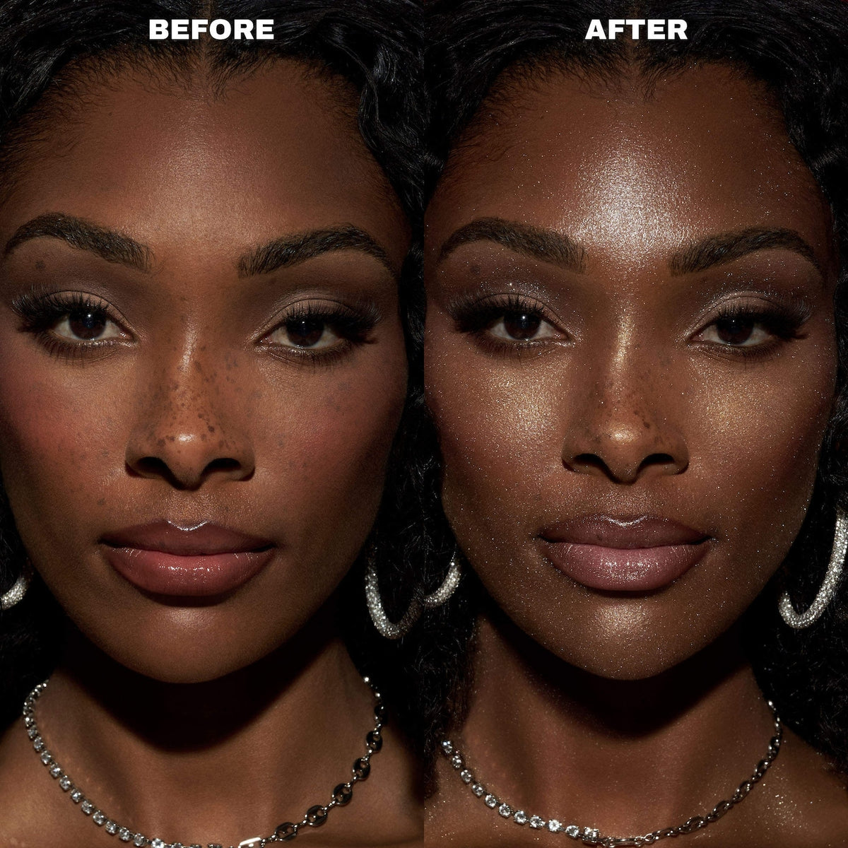 On 'Til Dawn Diamond Icing Glitter Waterproof Setting Spray NudeFace Chile