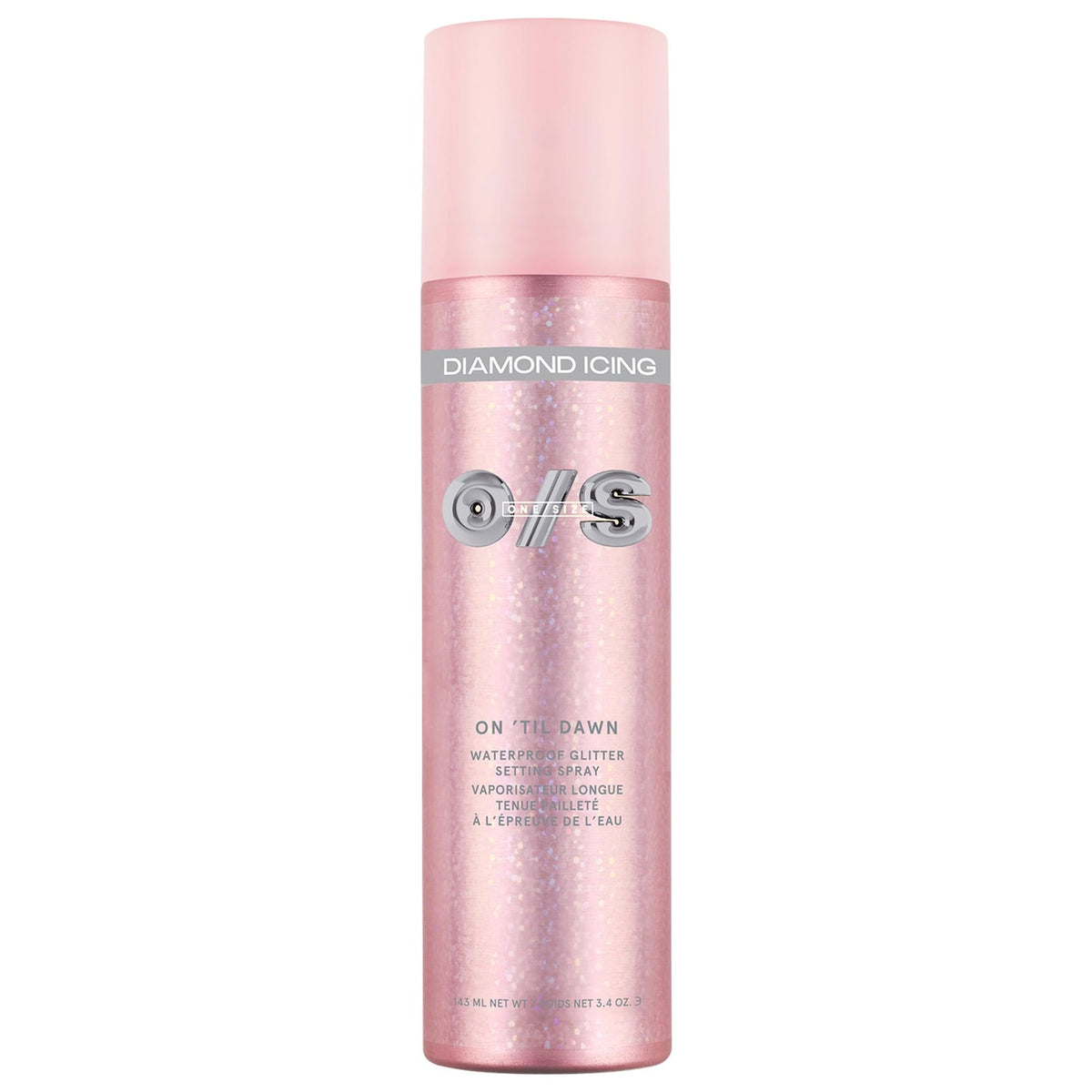 On 'Til Dawn Diamond Icing Glitter Waterproof Setting Spray NudeFace Chile