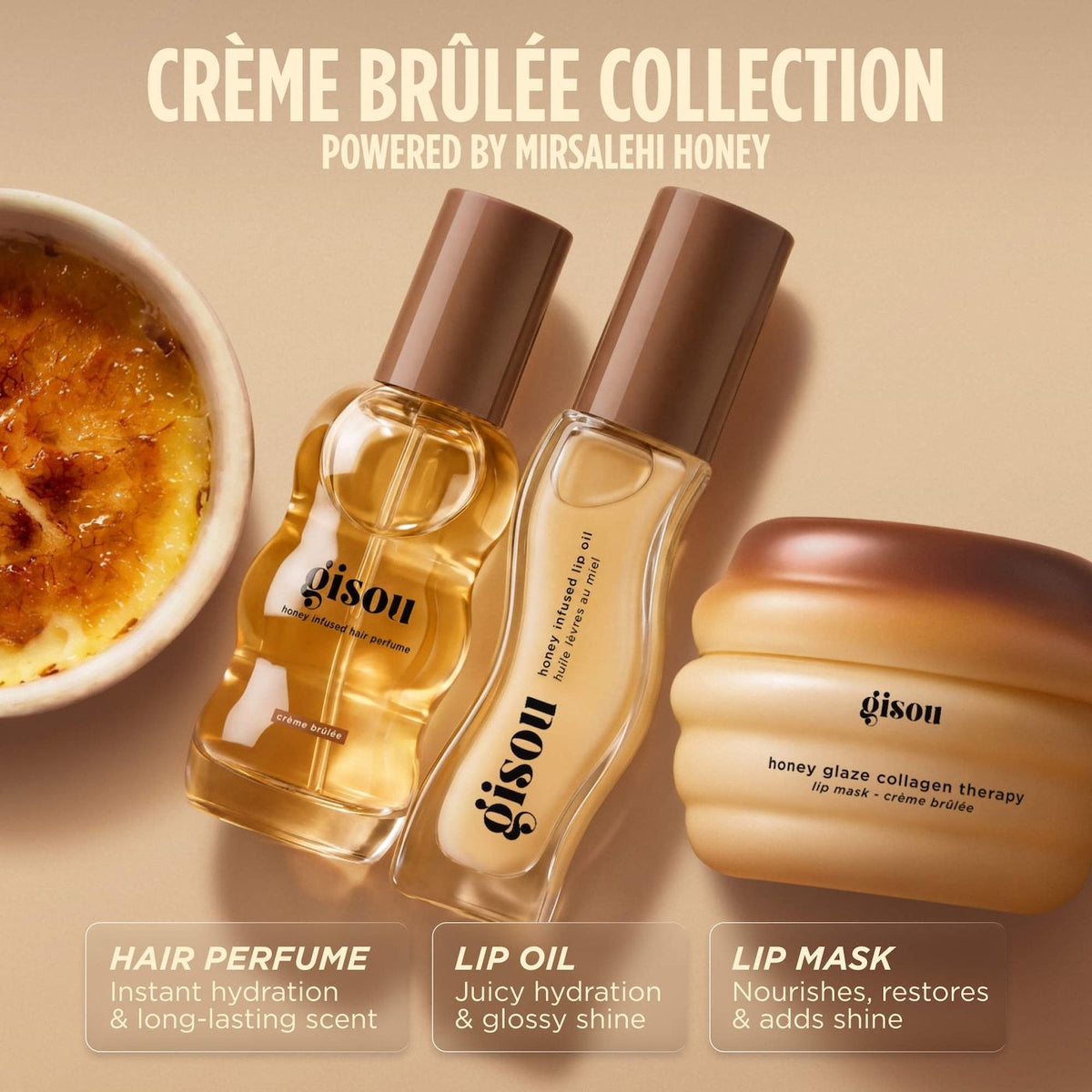 Honey Glaze Collagen Therapy Lip Mask NudeFace Chile