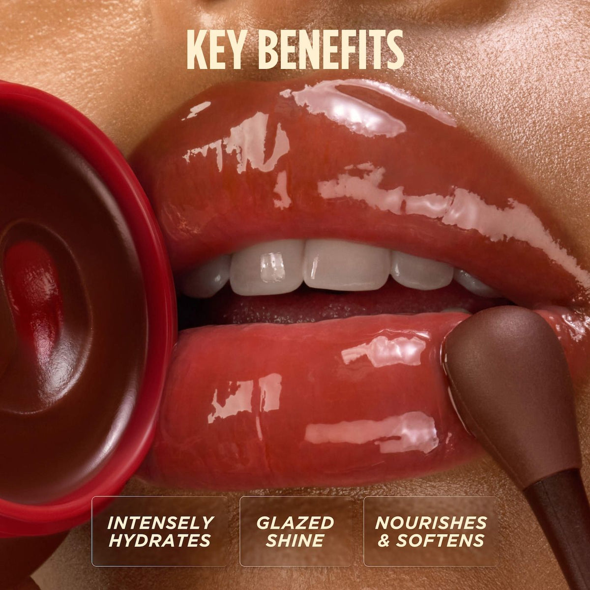 Honey Glaze Collagen Therapy Lip Mask NudeFace Chile