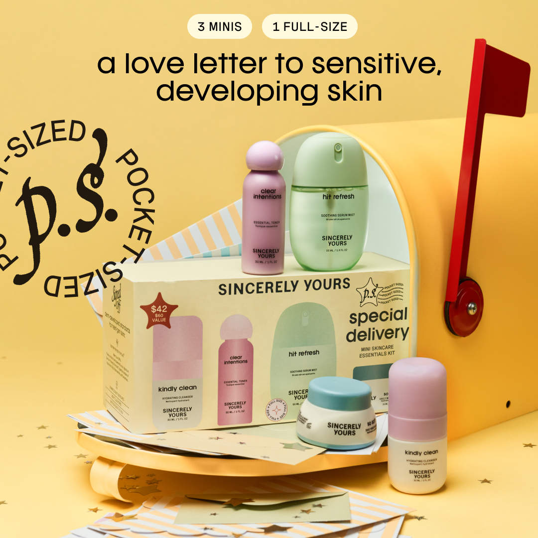 P.S. Special Delivery - Mini Skincare Essentials Kit NudeFace Chile