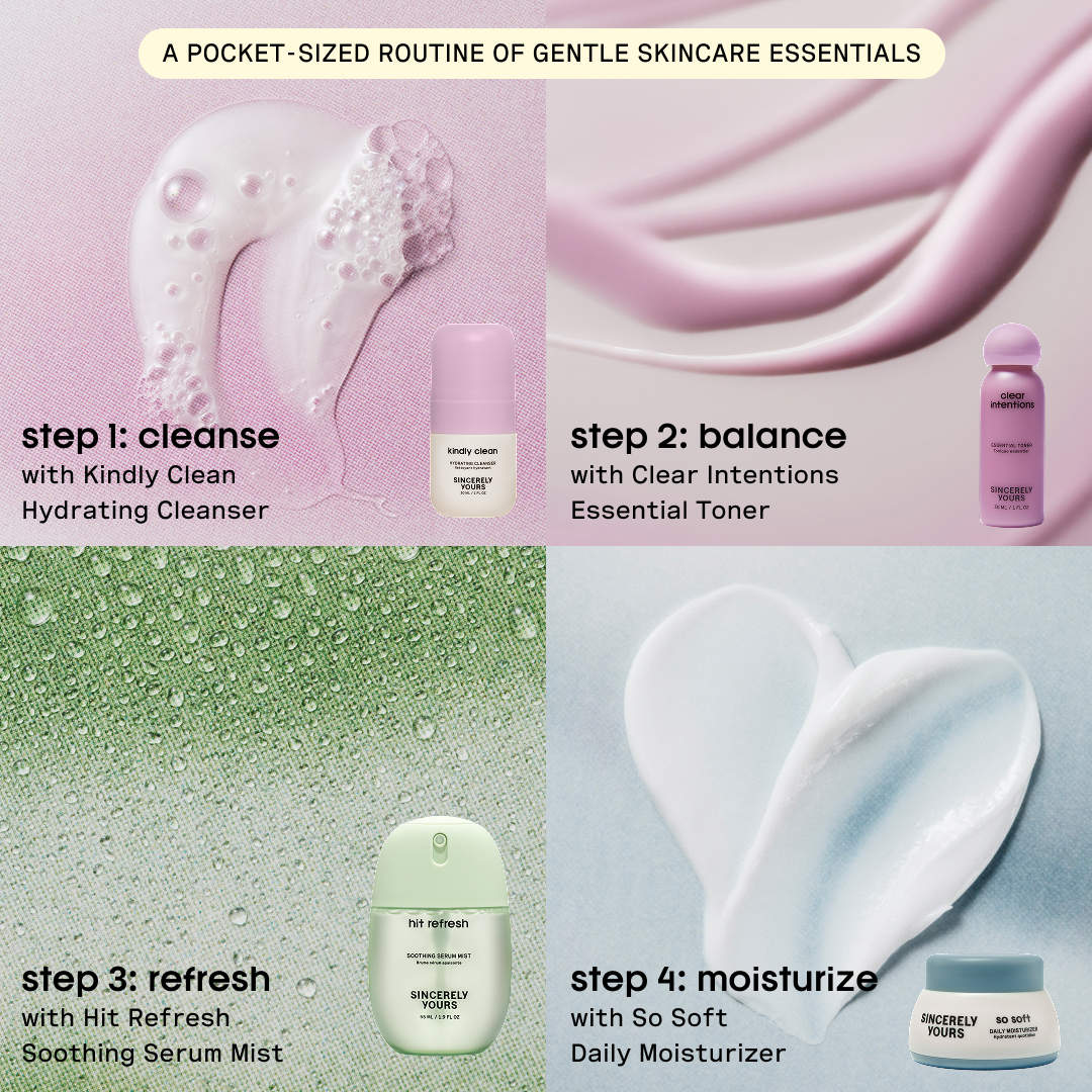 P.S. Special Delivery - Mini Skincare Essentials Kit NudeFace Chile